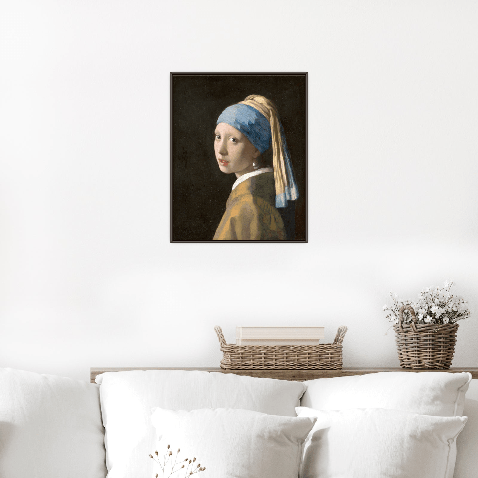 Girl with a Pearl Earring, Johannes Vermeer - ArtDeco Canvas