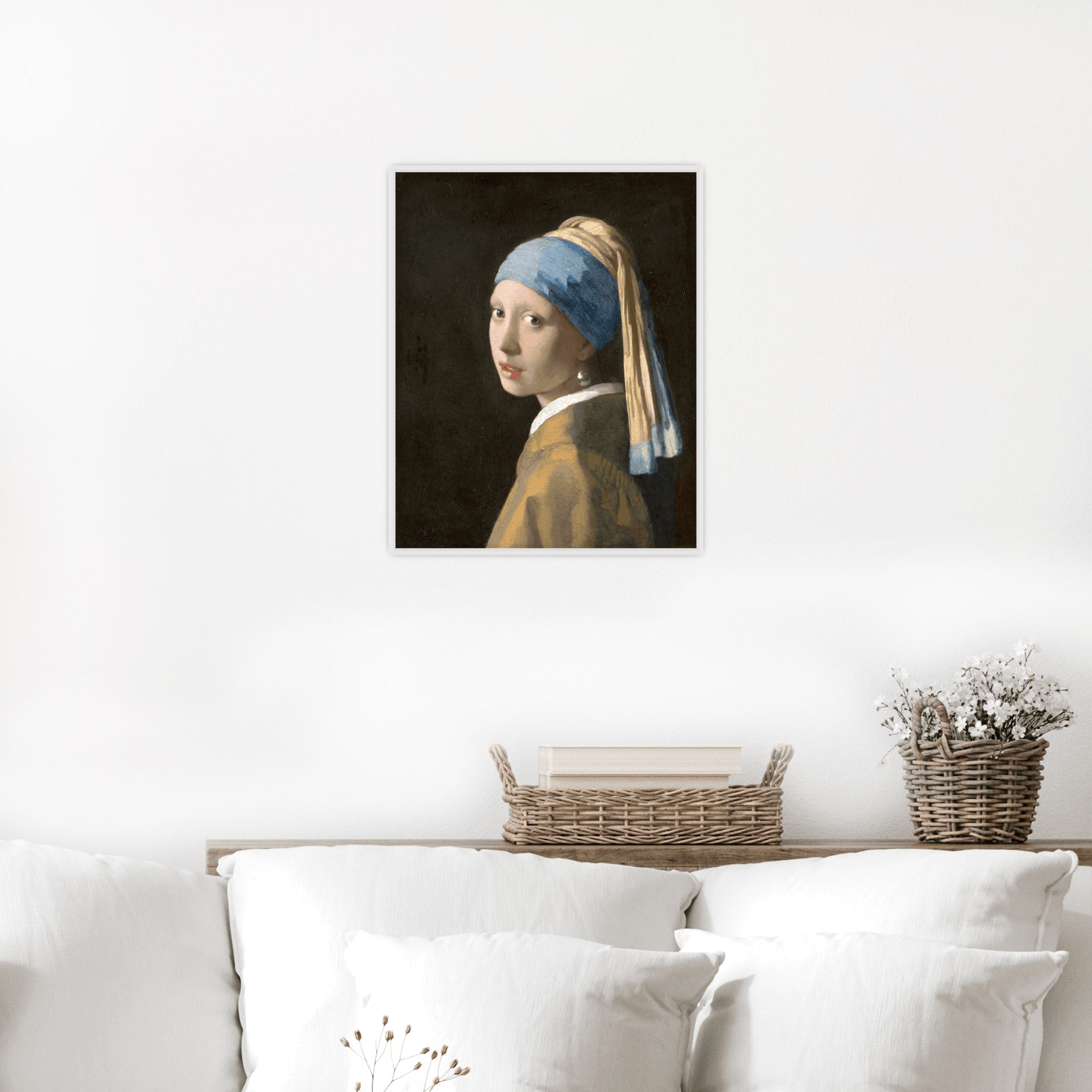 Girl with a Pearl Earring, Johannes Vermeer - ArtDeco Canvas
