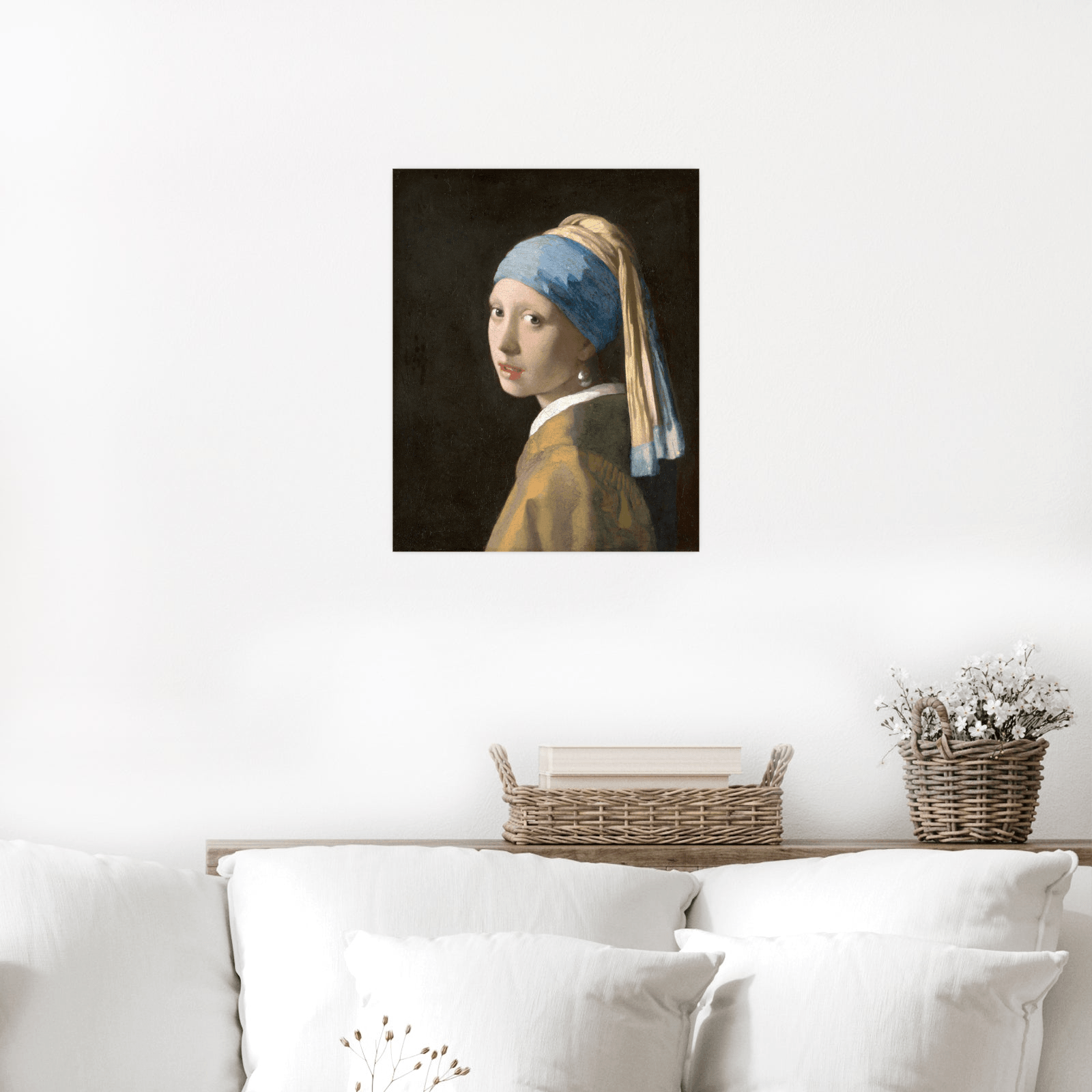 Girl with a Pearl Earring, Johannes Vermeer - ArtDeco Canvas