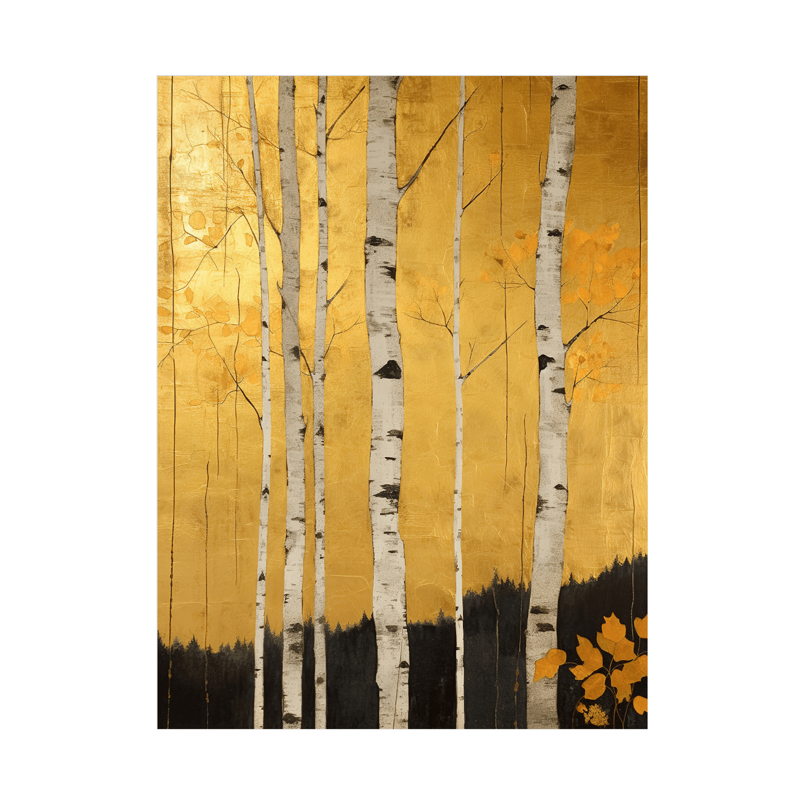 Golden hour - ArtDeco Canvas