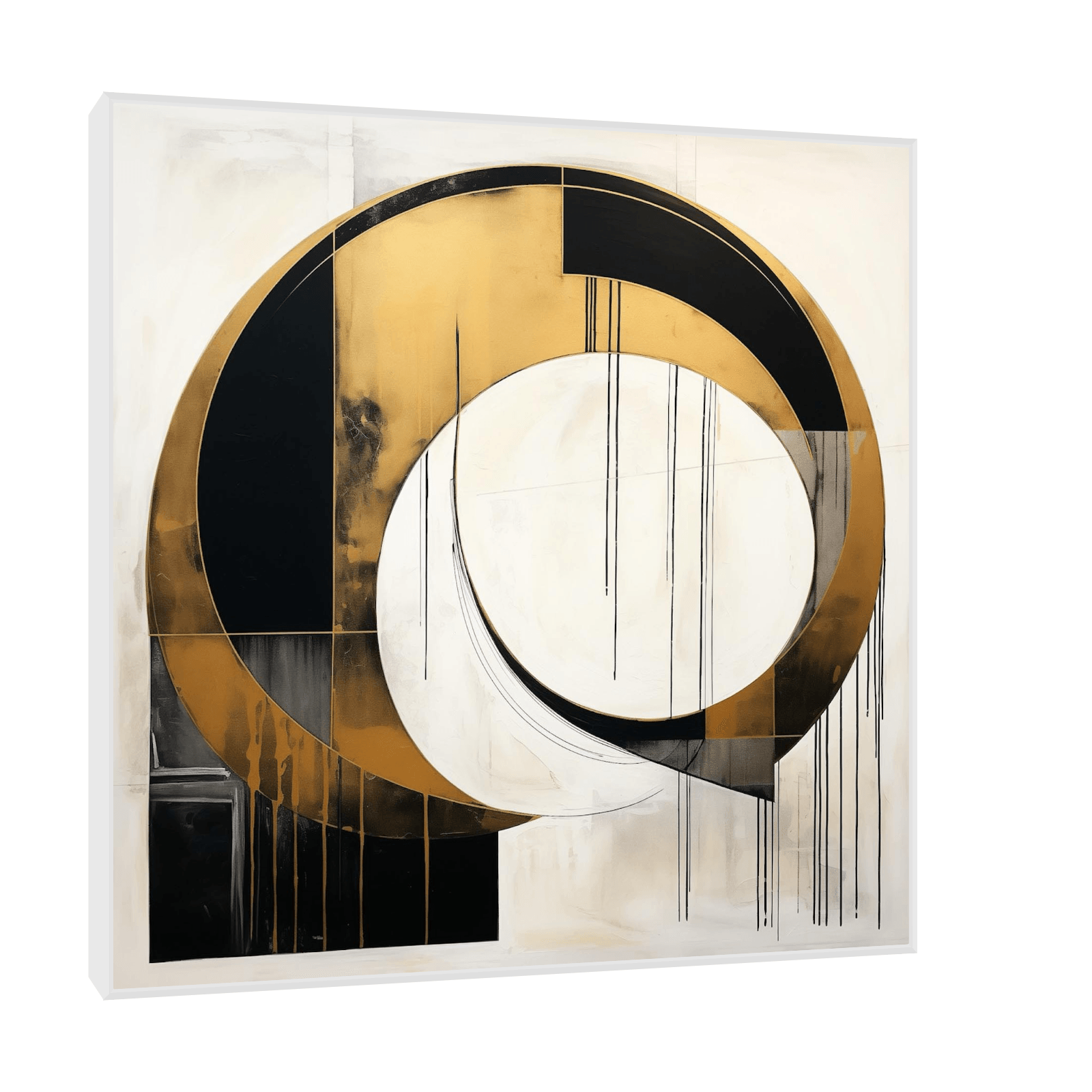 Golden spiral - ArtDeco Canvas