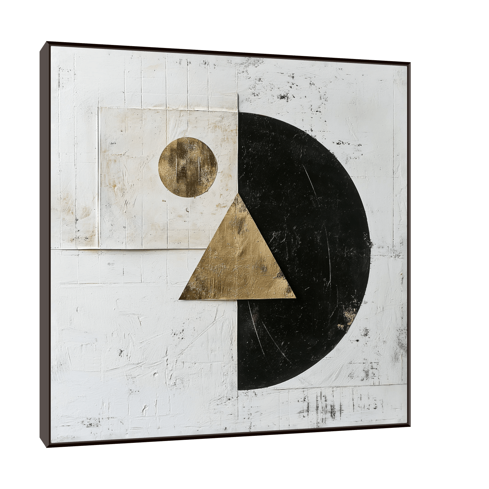 Golden triangle - ArtDeco Canvas