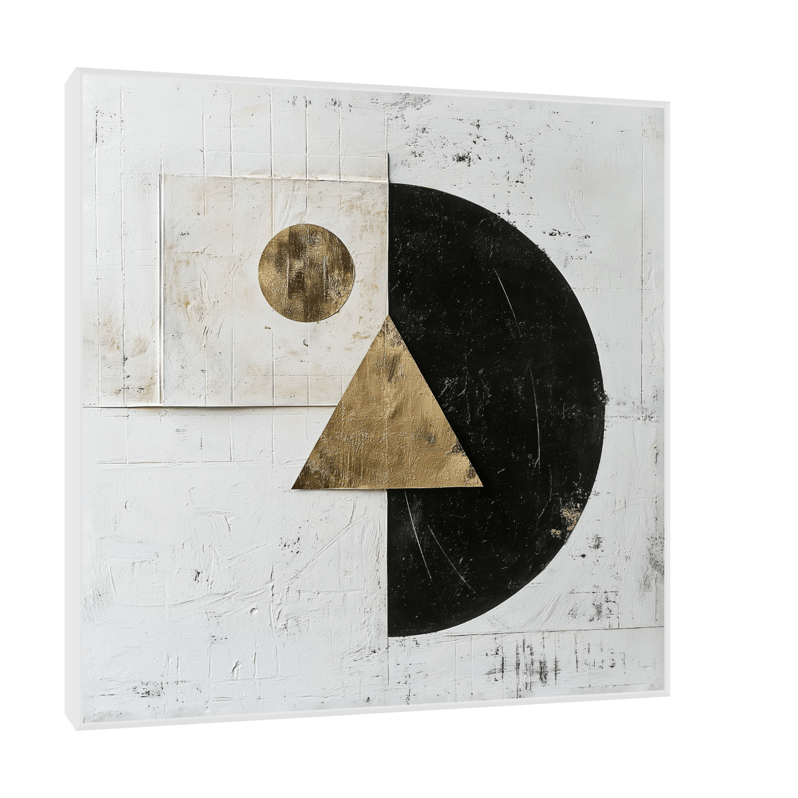 Golden triangle - ArtDeco Canvas