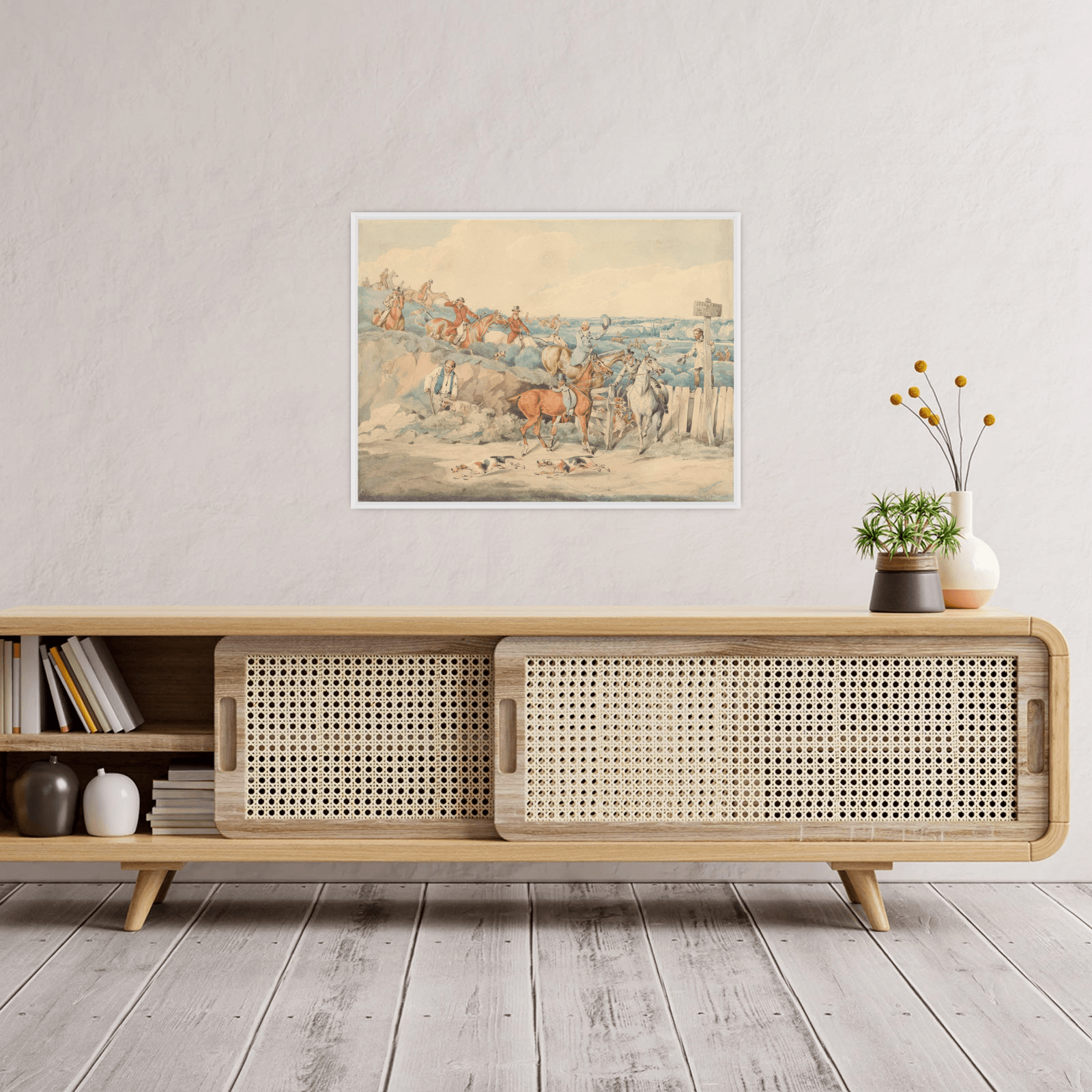 Gone Away, Henry Thomas Alken - ArtDeco Canvas