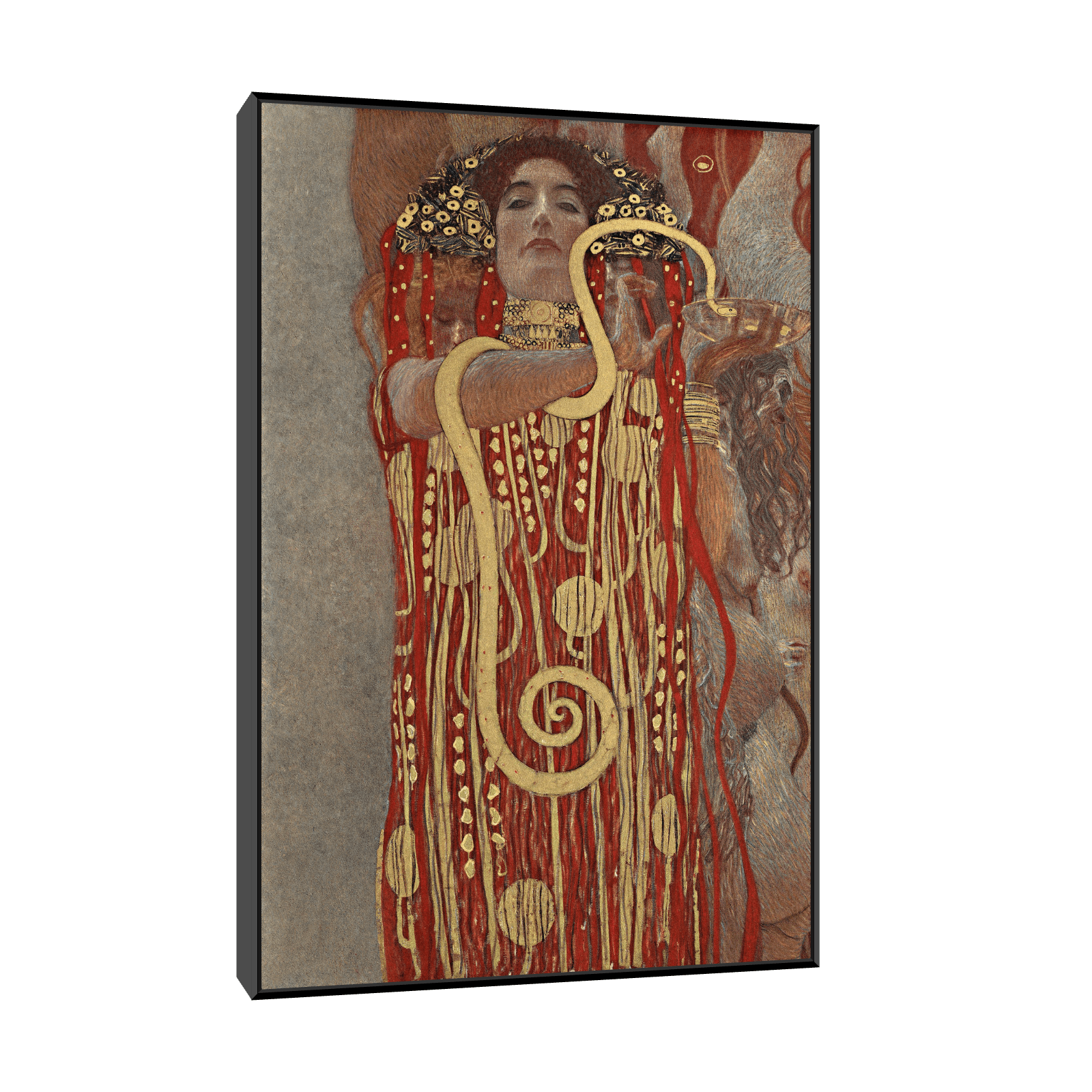 Hygieia, Gustav Klimt - ArtDeco Canvas