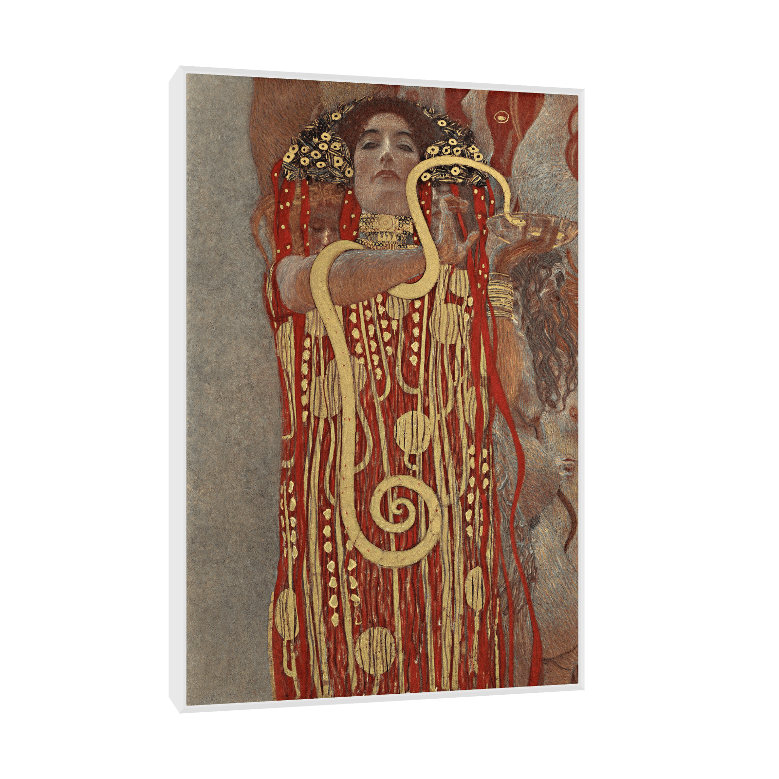 Hygieia, Gustav Klimt - ArtDeco Canvas