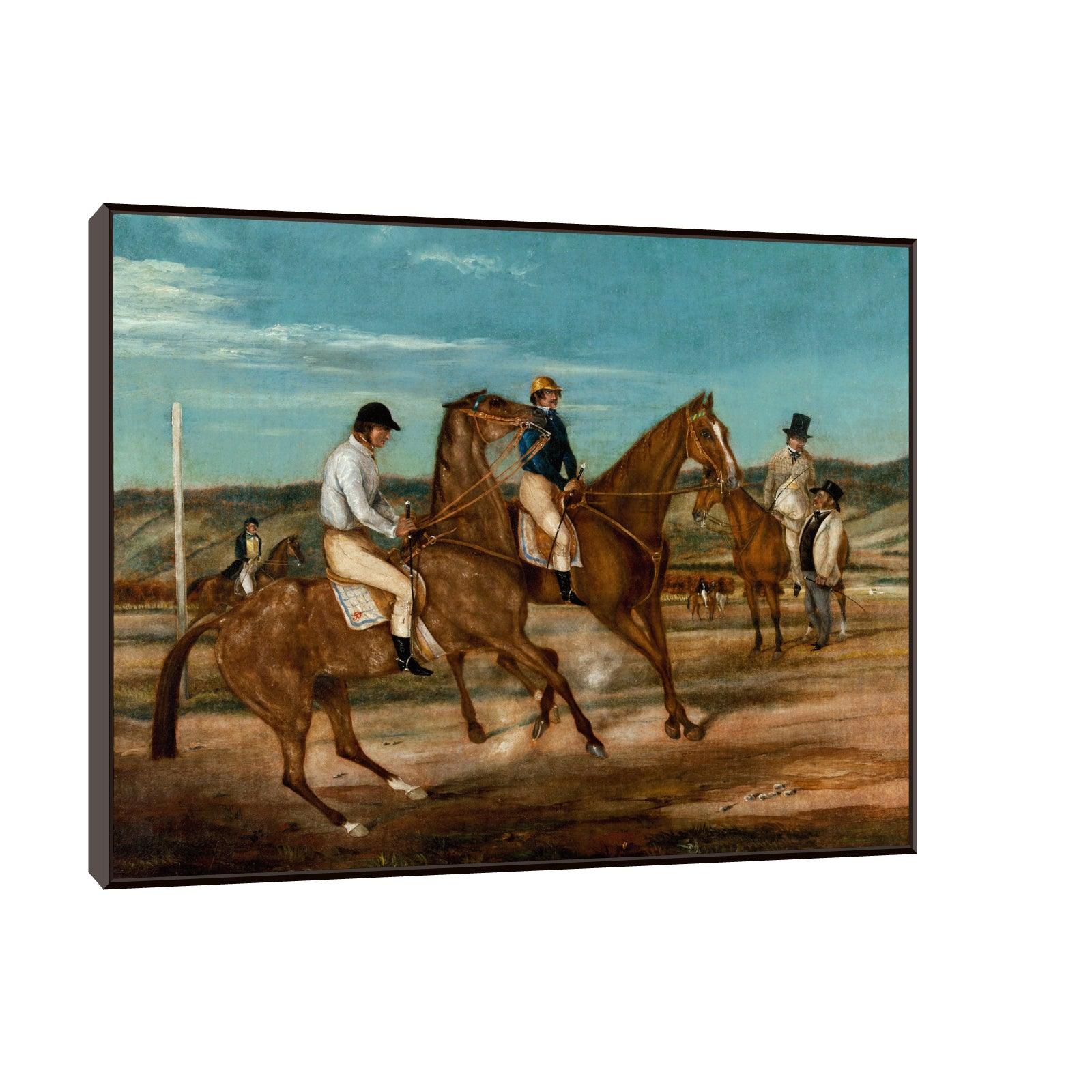 In the starter’s hands, John M. Skipper - ArtDeco Canvas