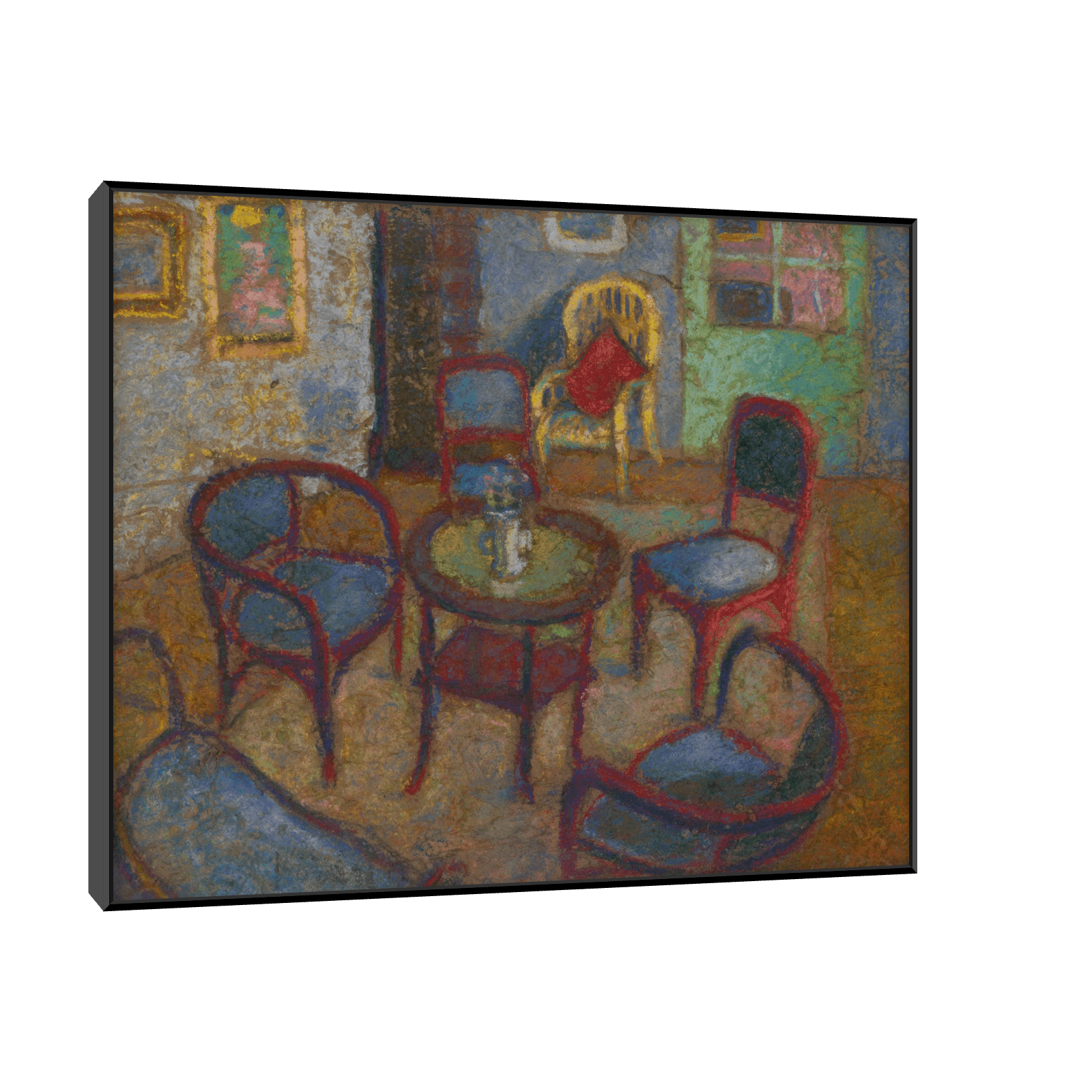 Interiér izby, Konštantín Kövári-Kačmarik - ArtDeco Canvas