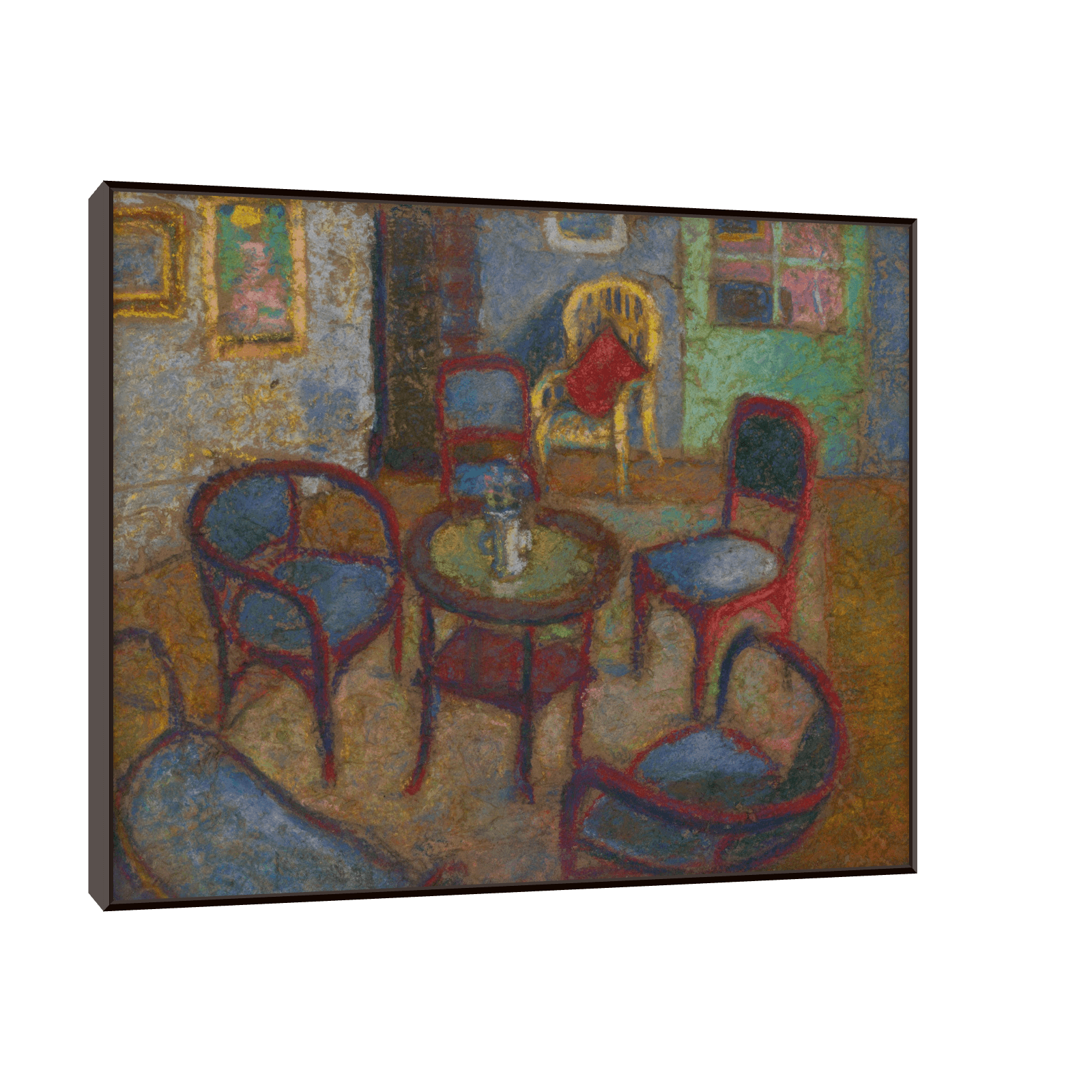 Interiér izby, Konštantín Kövári-Kačmarik - ArtDeco Canvas