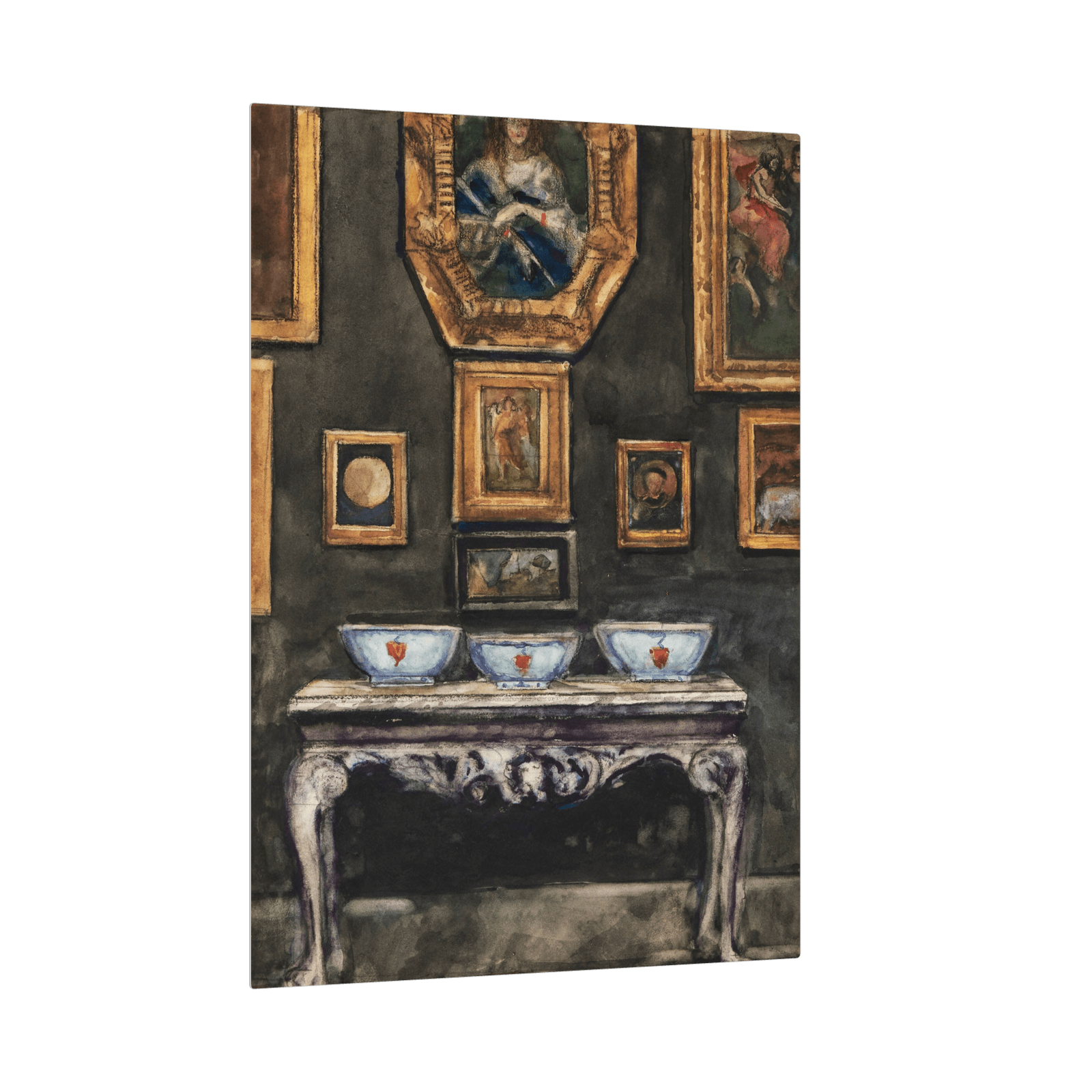 Interior at Windlestone, Sir William Eden - ArtDeco Canvas