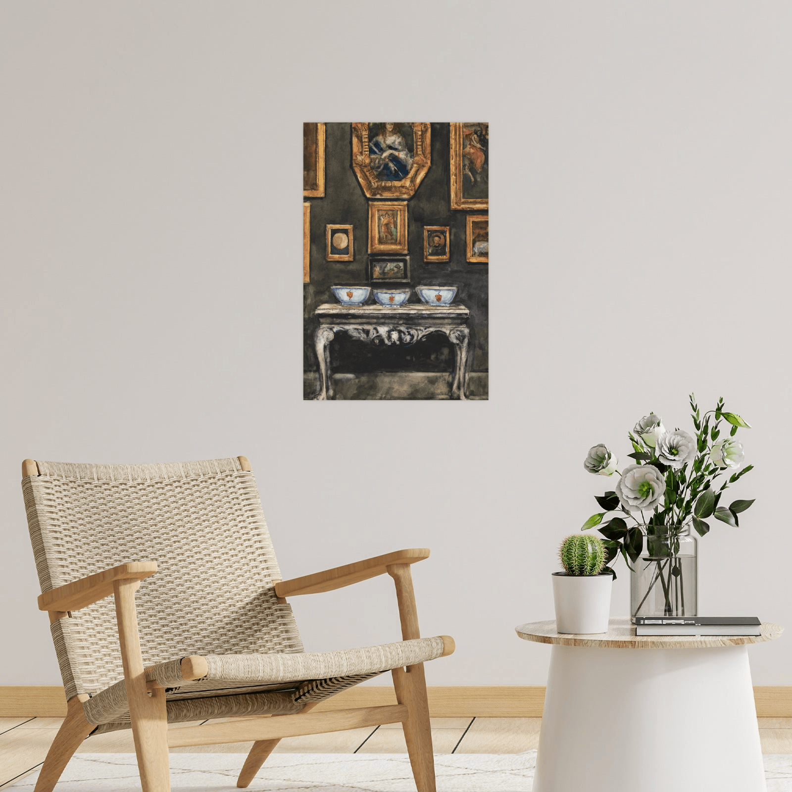 Interior at Windlestone, Sir William Eden - ArtDeco Canvas