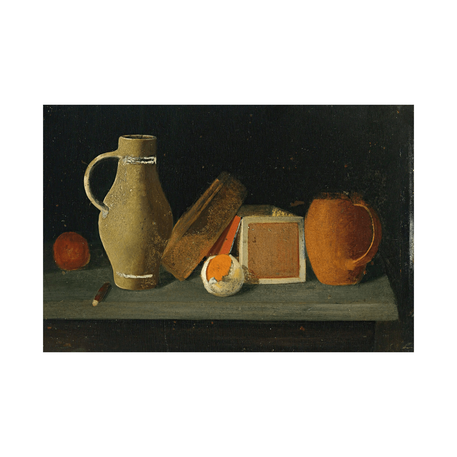 Jug, Book, Box And Mug, John Frederick Peto - ArtDeco Canvas
