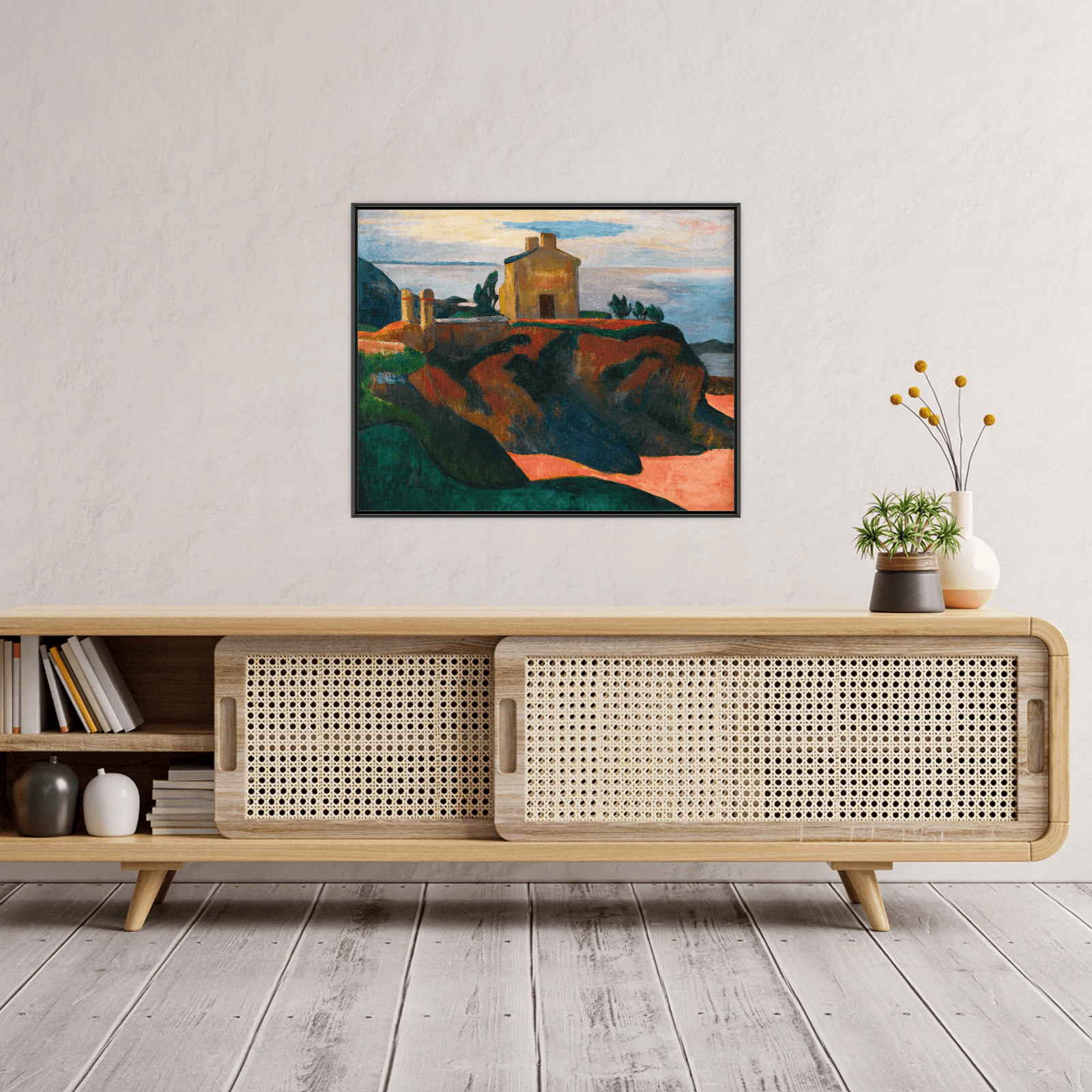 La Maison Du Pan-Du, Paul Gauguin - ArtDeco Canvas