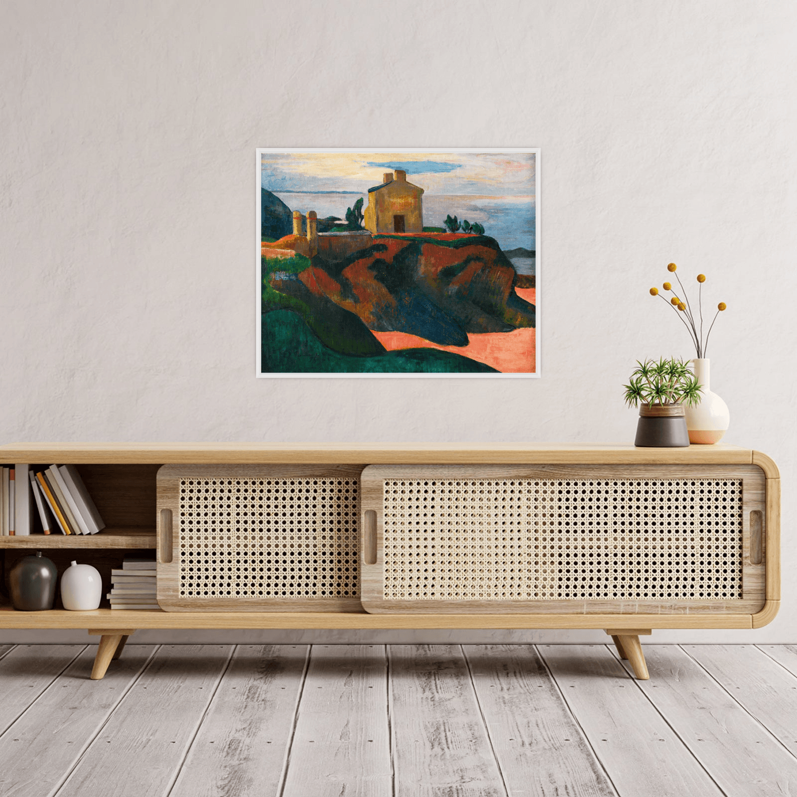 La Maison Du Pan-Du, Paul Gauguin - ArtDeco Canvas