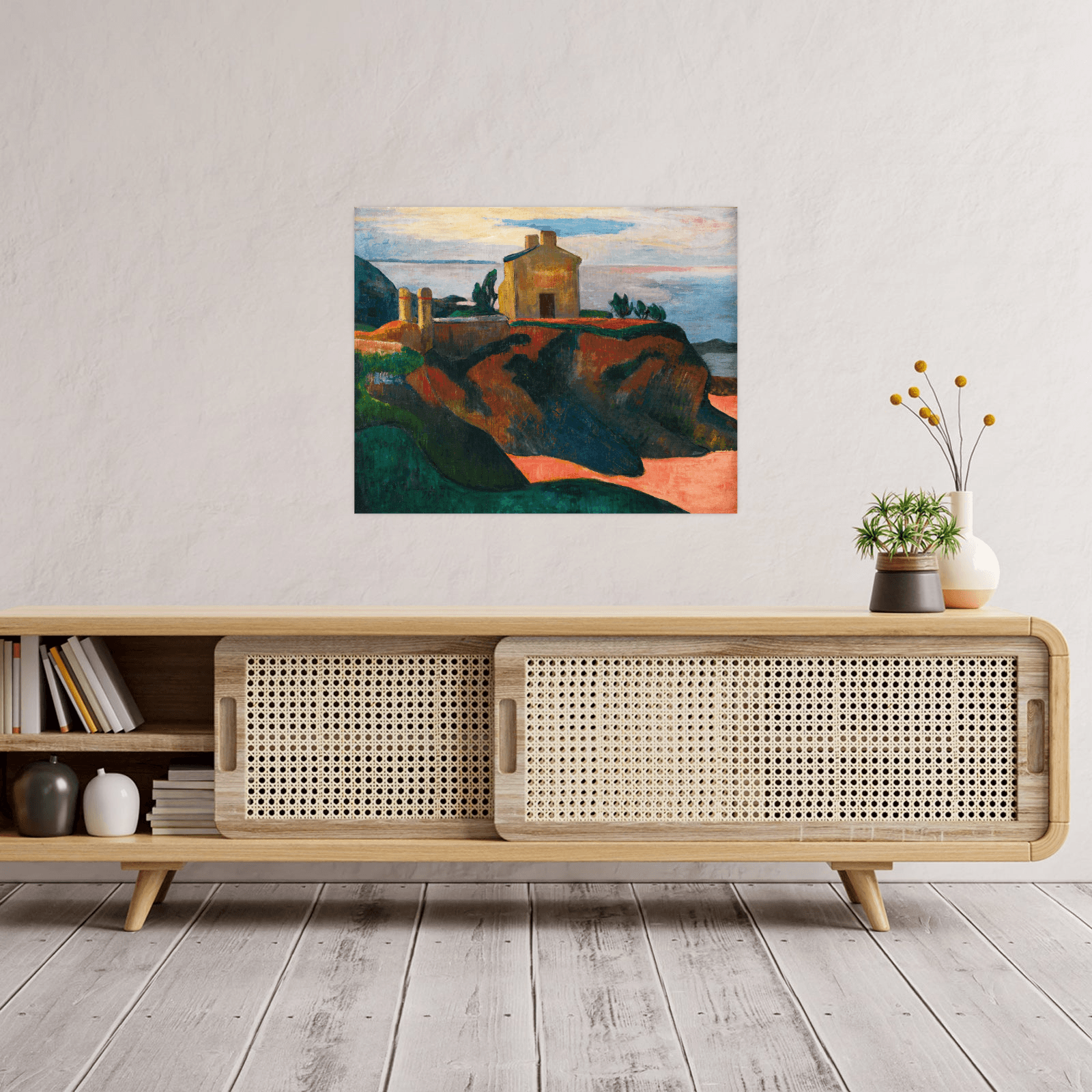 La Maison Du Pan-Du, Paul Gauguin - ArtDeco Canvas