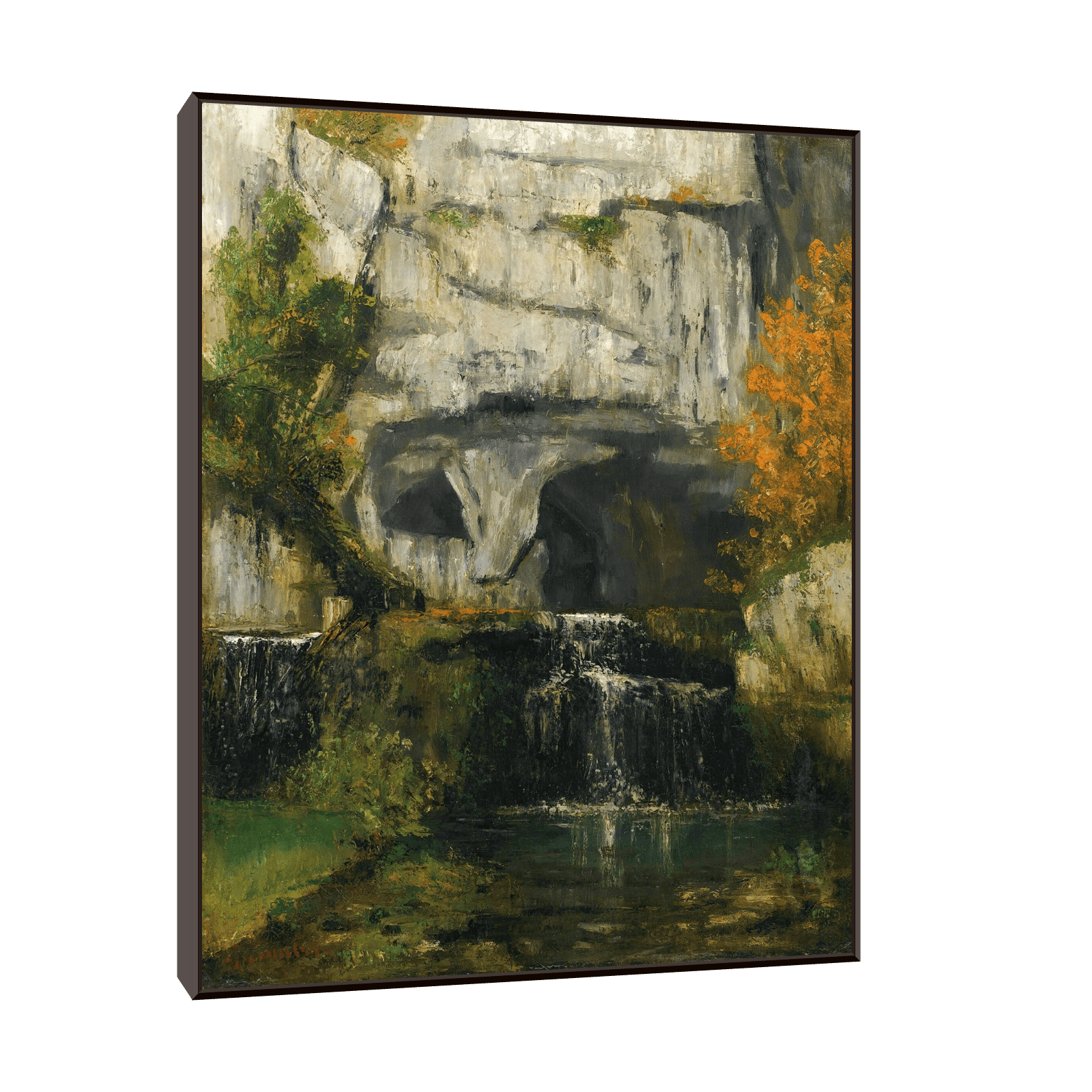 La Source Du Lison, Gustave Courbet