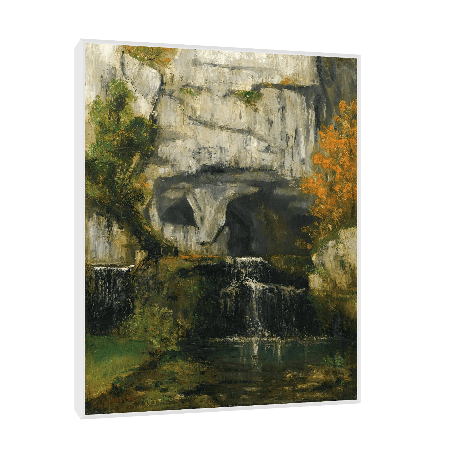 La Source Du Lison, Gustave Courbet