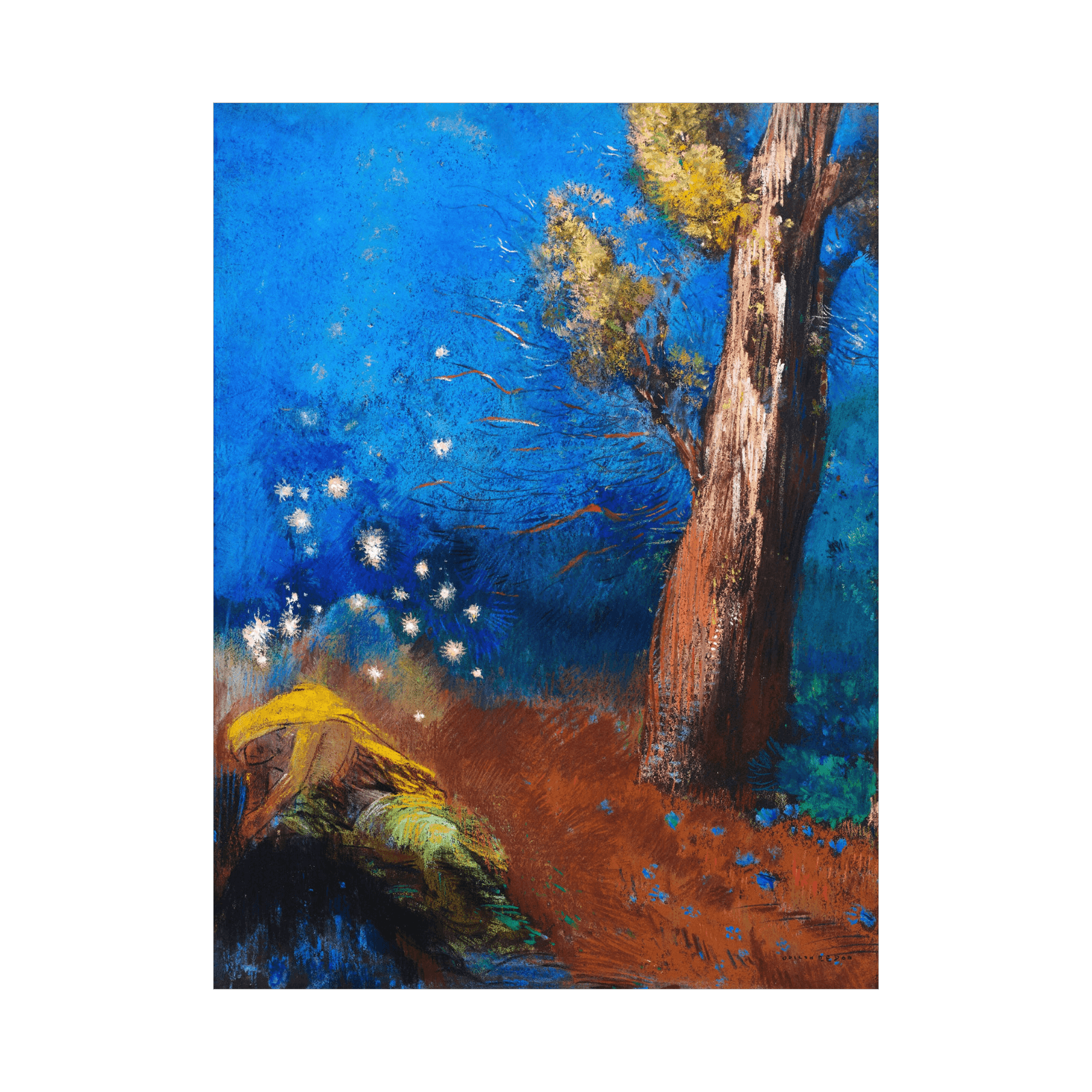 La mort de Bouddha, Odilon Redon