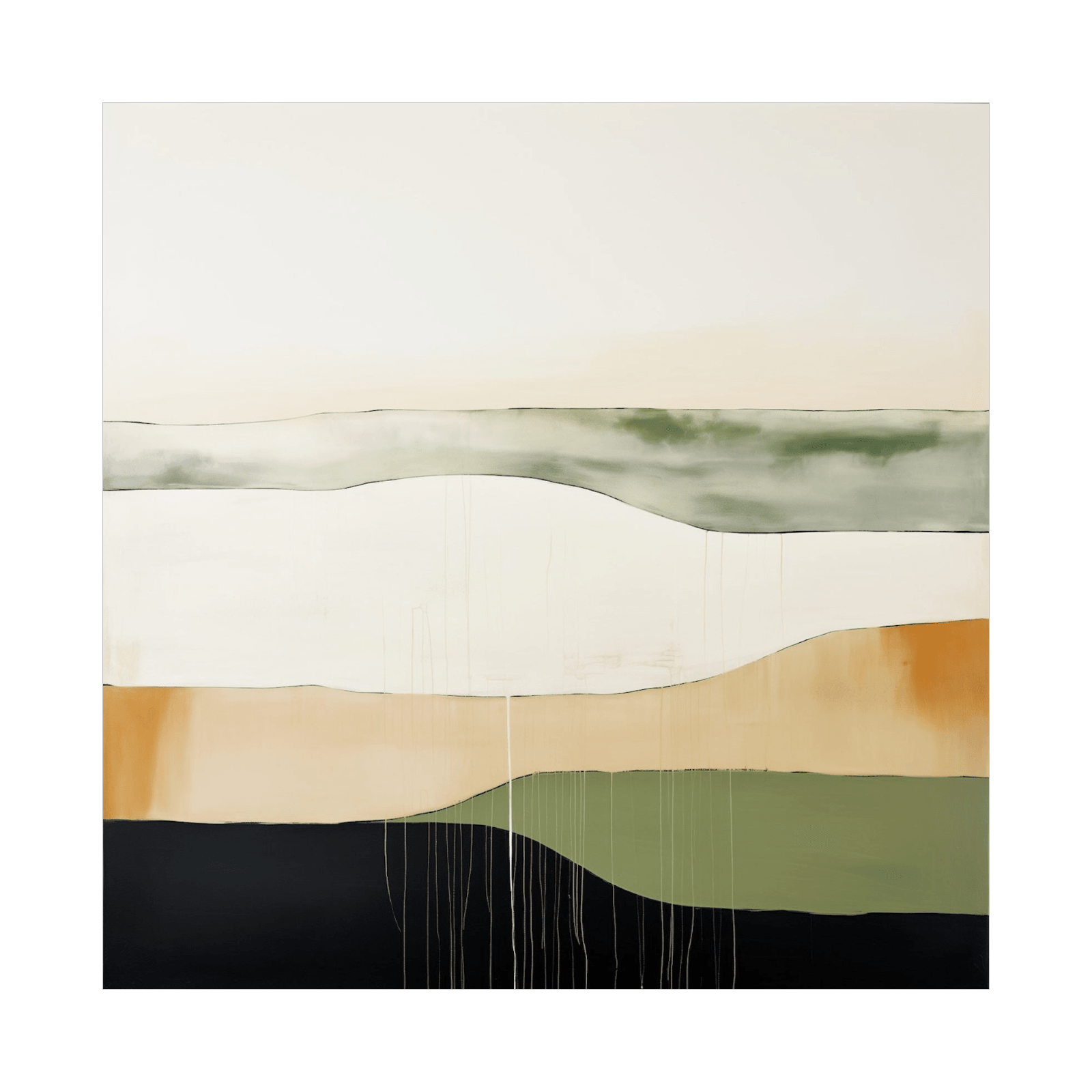 Layers - ArtDeco Canvas