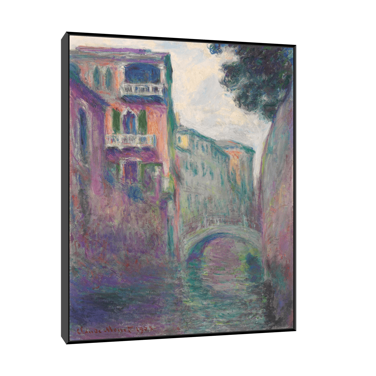 Le Rio de la Salute, Claude Monet - ArtDeco Canvas
