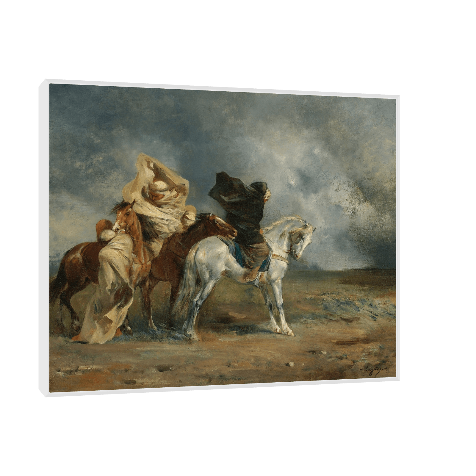 Le Simoun, Eugène Fromentin - ArtDeco Canvas