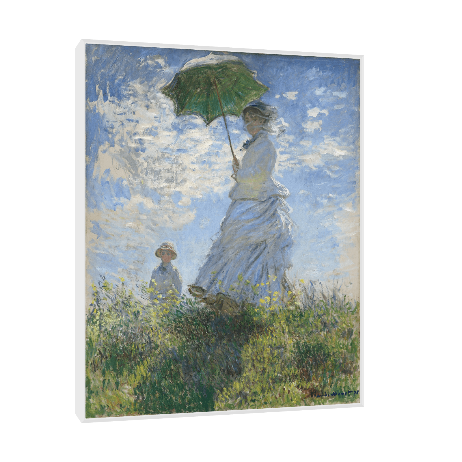 Madame Monet and Her Son, Claude Monet