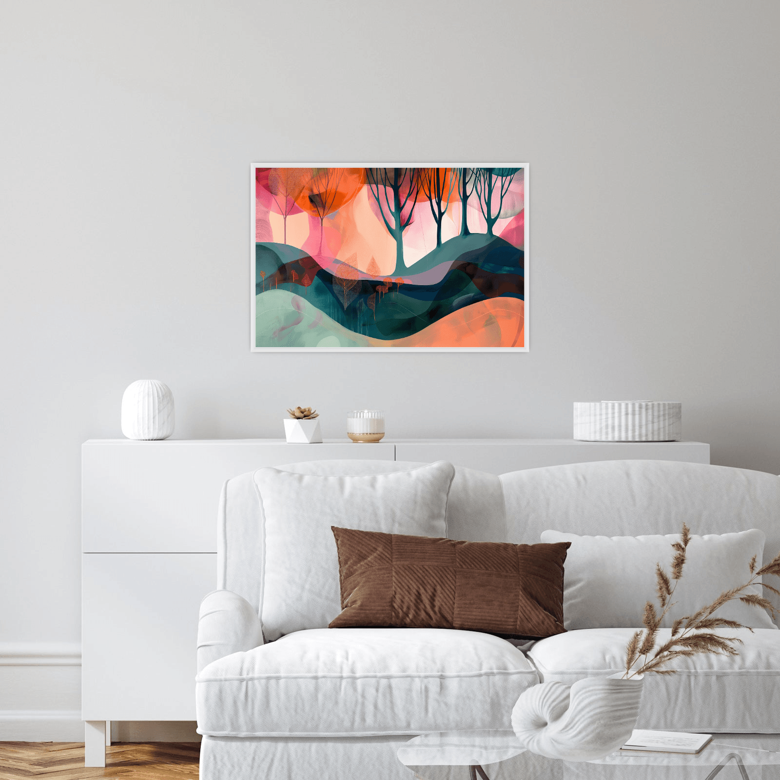 Magic forest - ArtDeco Canvas