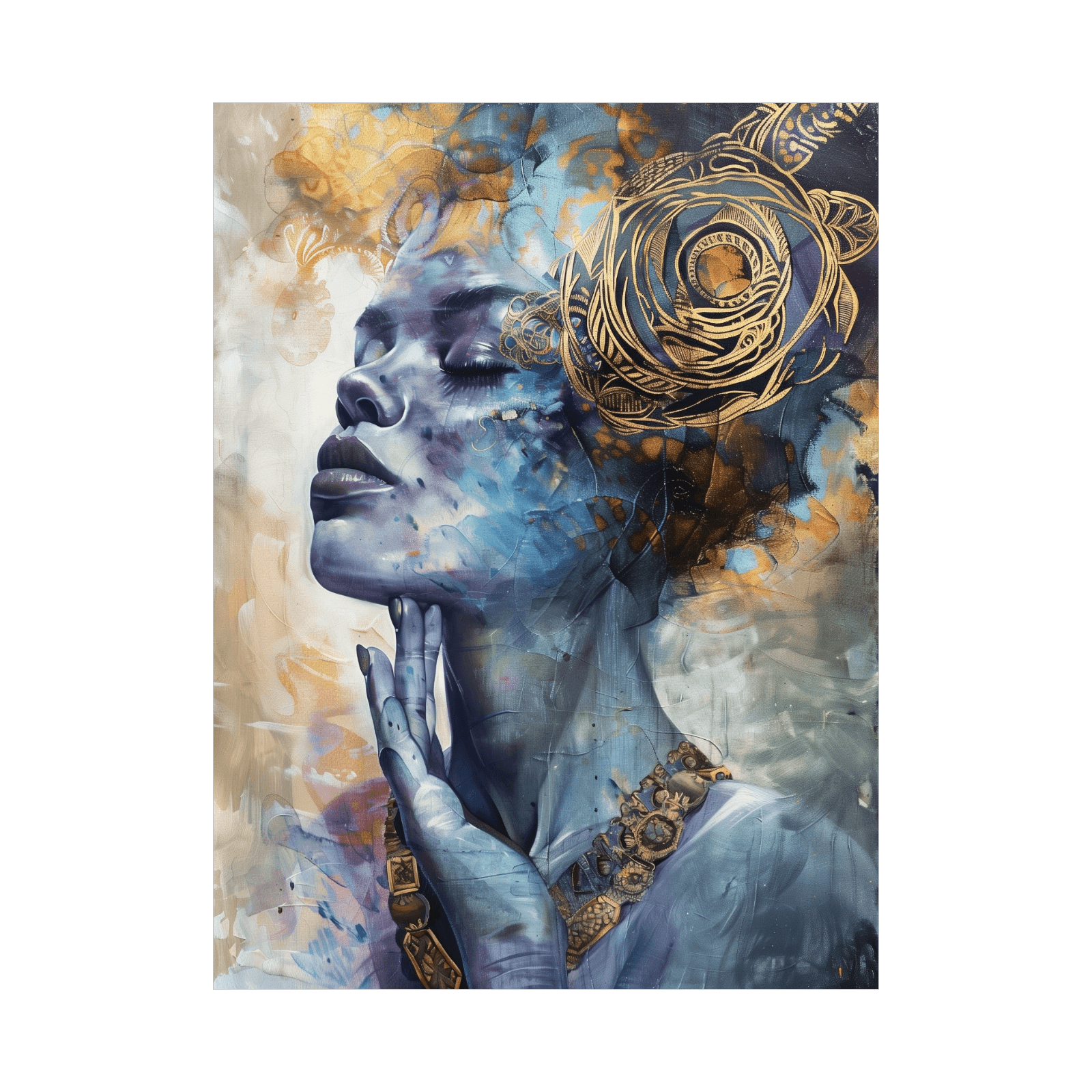 Manifesting bliss - ArtDeco Canvas