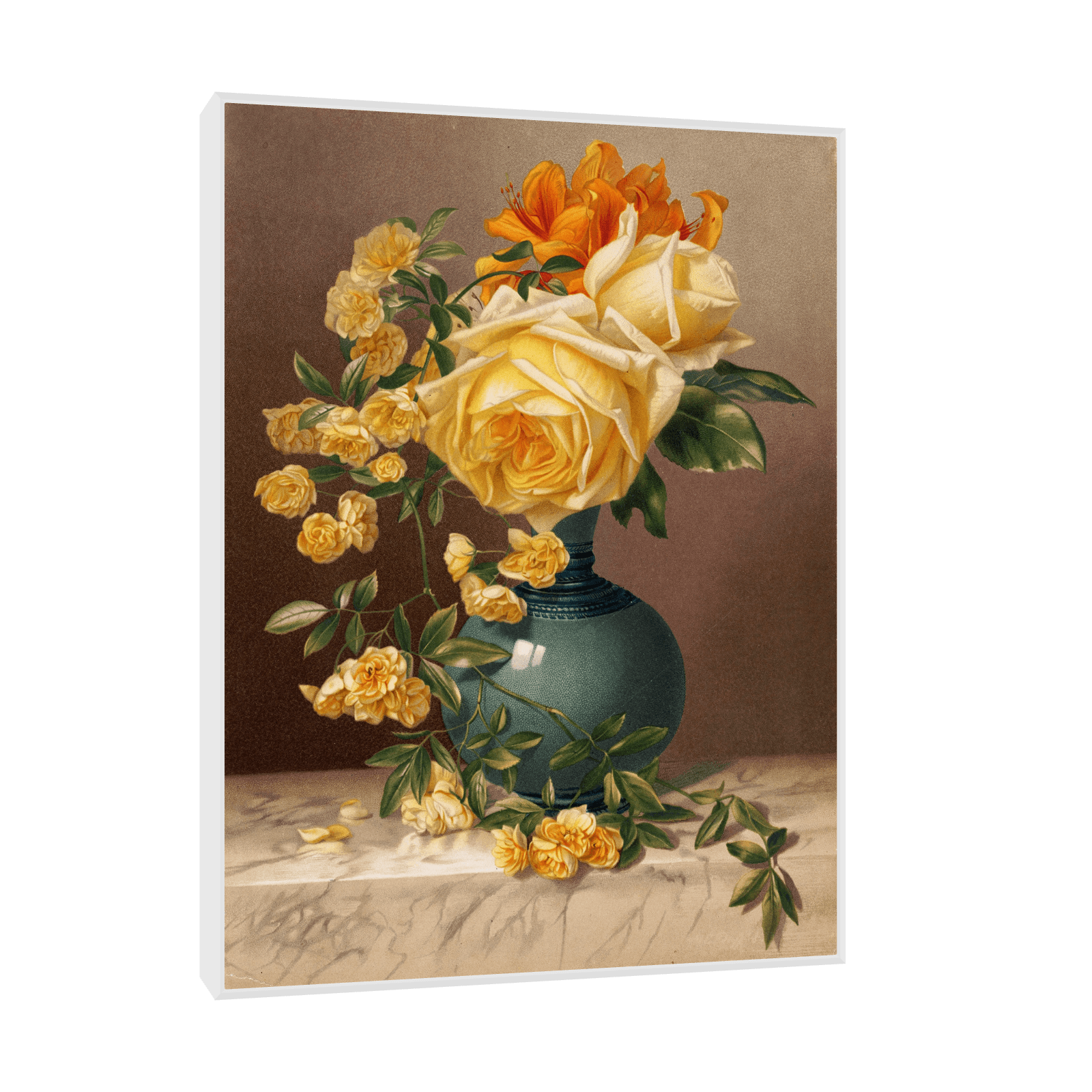 Marchal Niel Roses, William Duffield - ArtDeco Canvas