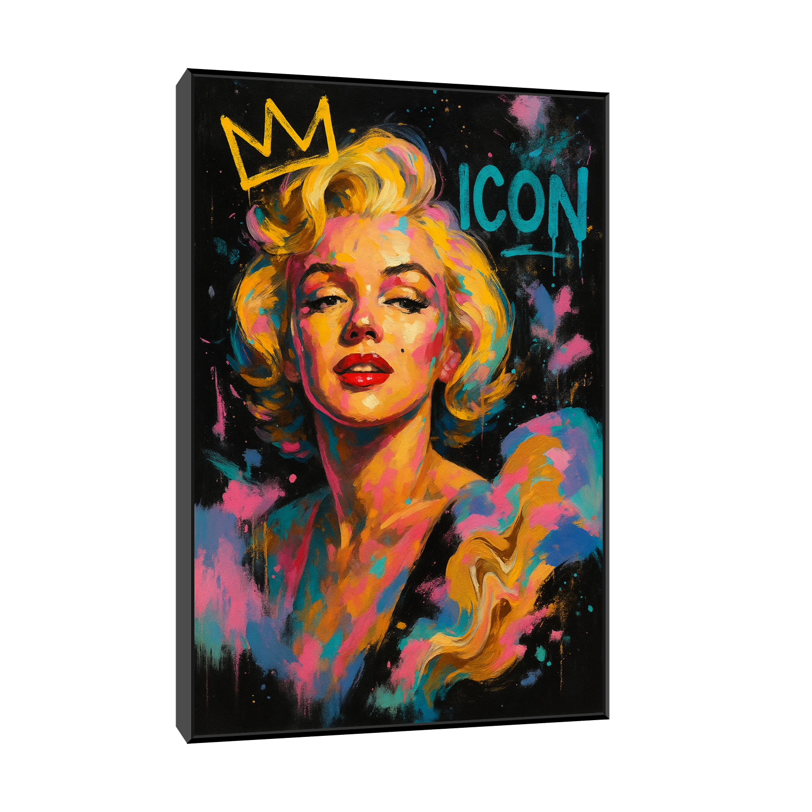 Marilyn Monroe Wall Art – Pop Art Icon Portrait