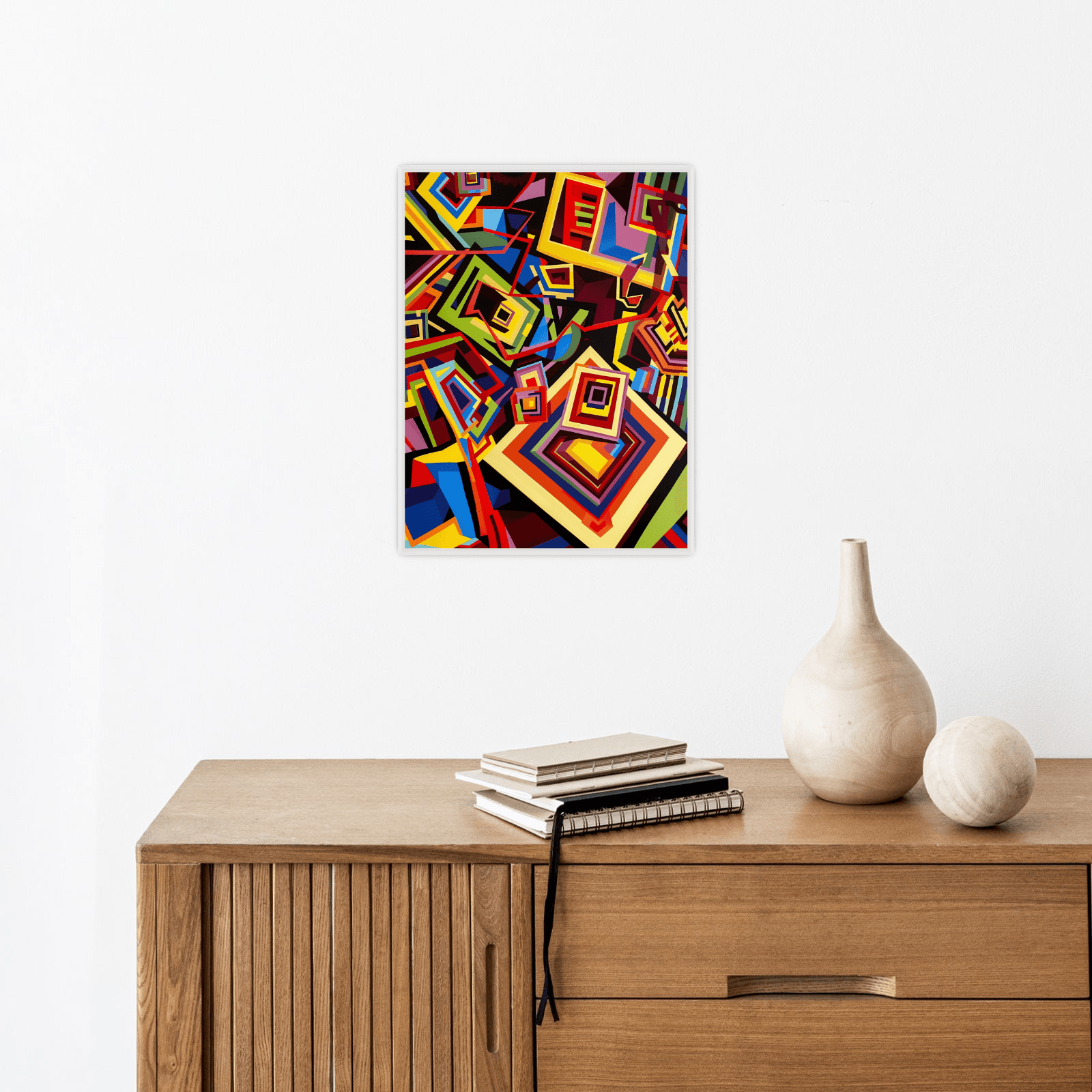 Messy interior - ArtDeco Canvas