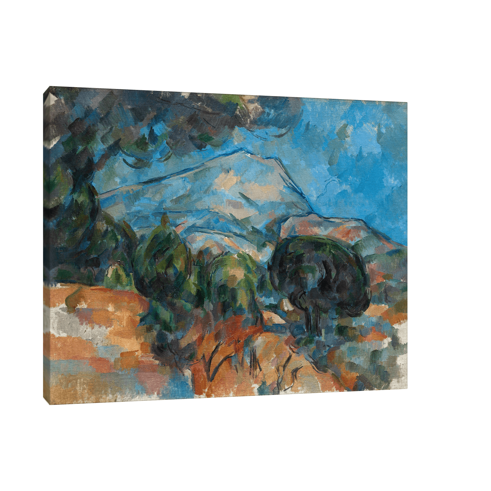 Mount Sainte-Victoire, Paul Cézanne - ArtDeco Canvas