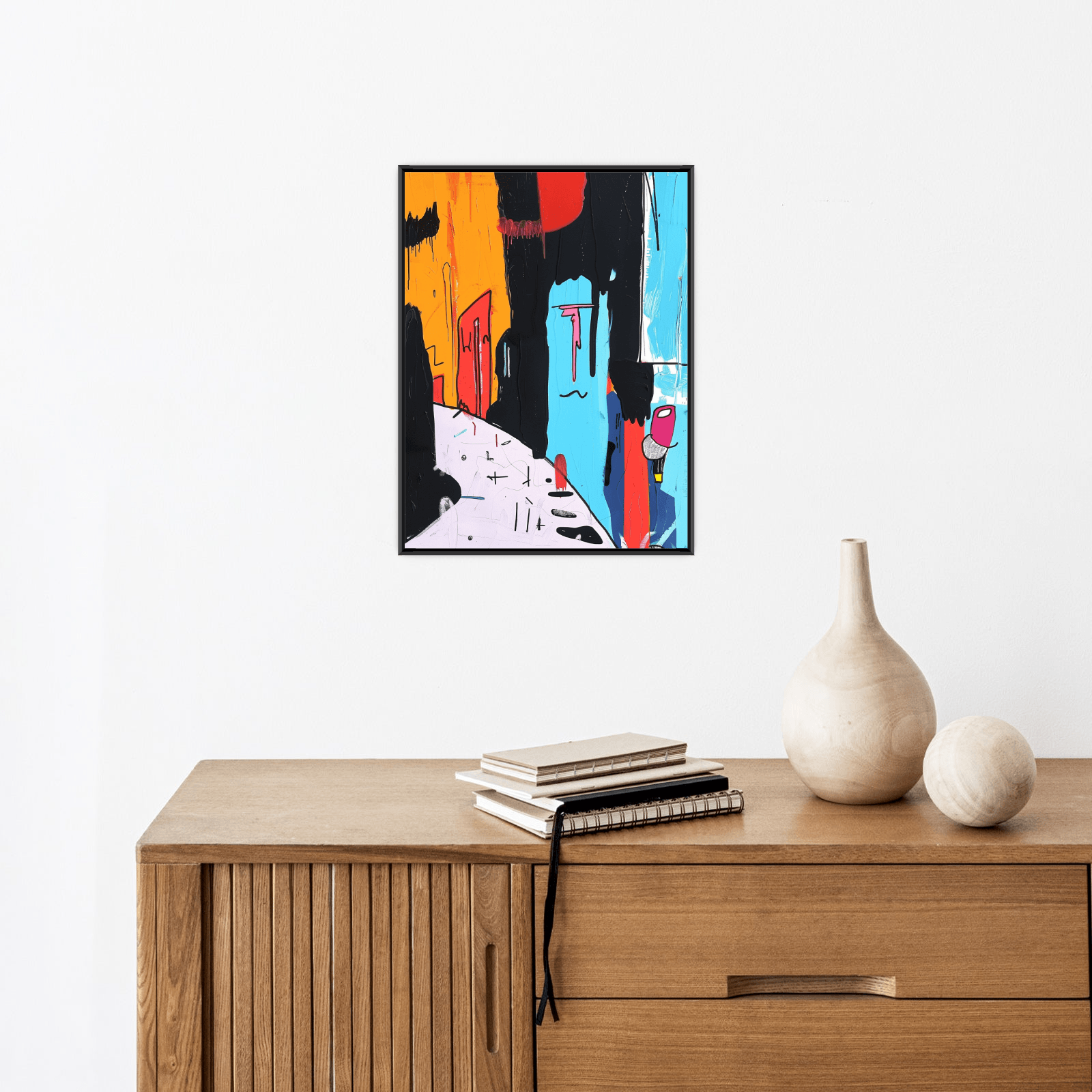 Narrow street - ArtDeco Canvas
