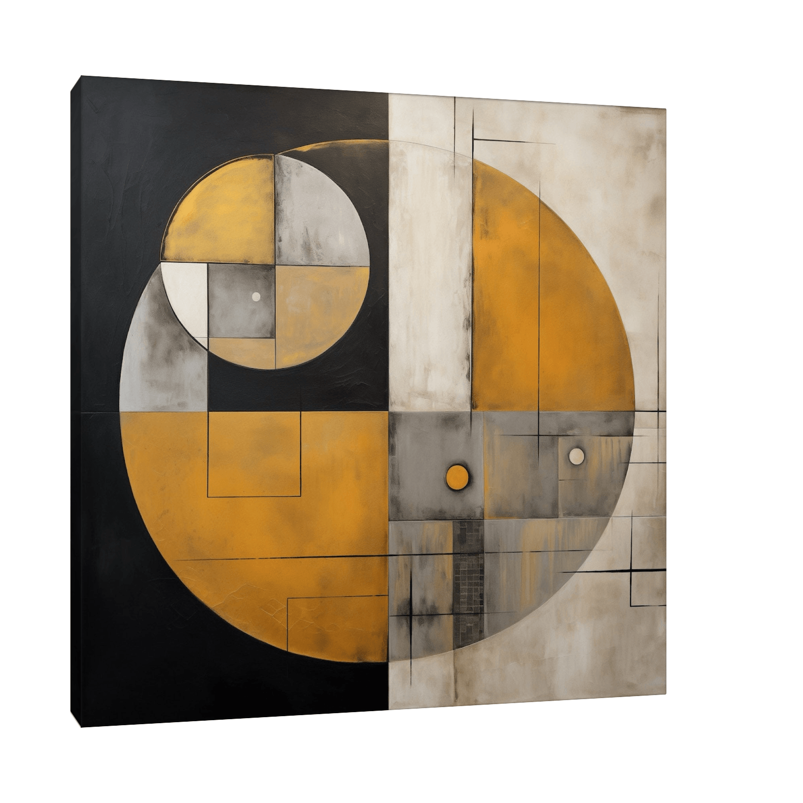 Natural satellites - ArtDeco Canvas