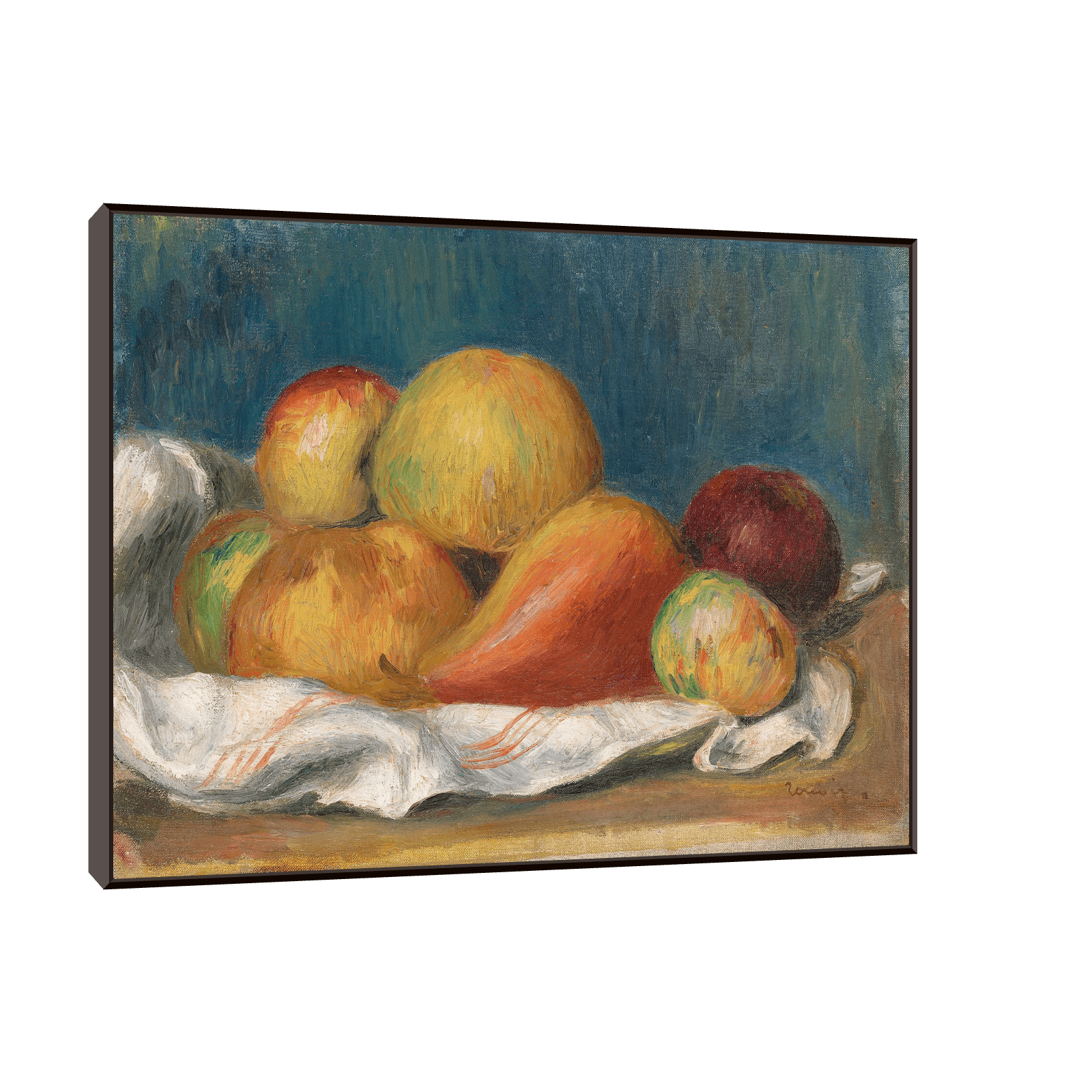 Nature morte aux pommes et à poire, Pierre-Auguste Renoir - ArtDeco Canvas
