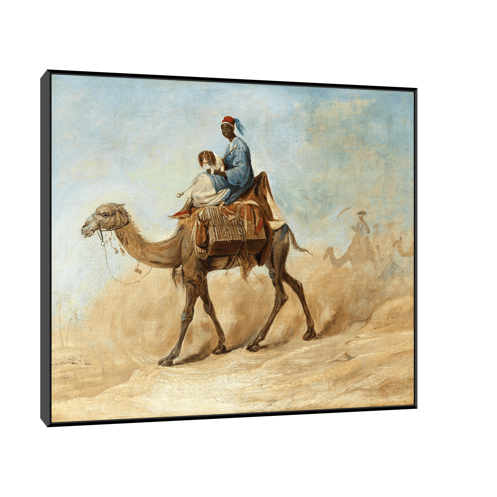 Negev, Sebee al Hel, Johann Hermann Kretzschmer - ArtDeco Canvas