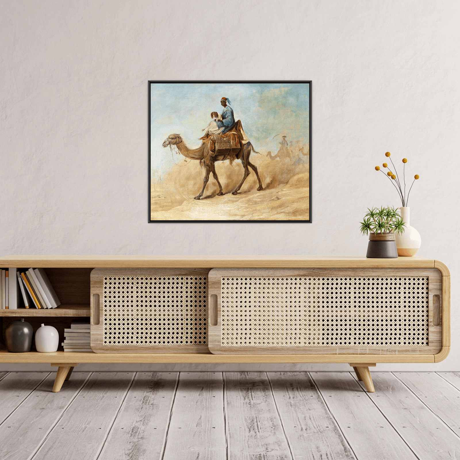 Negev, Sebee al Hel, Johann Hermann Kretzschmer - ArtDeco Canvas