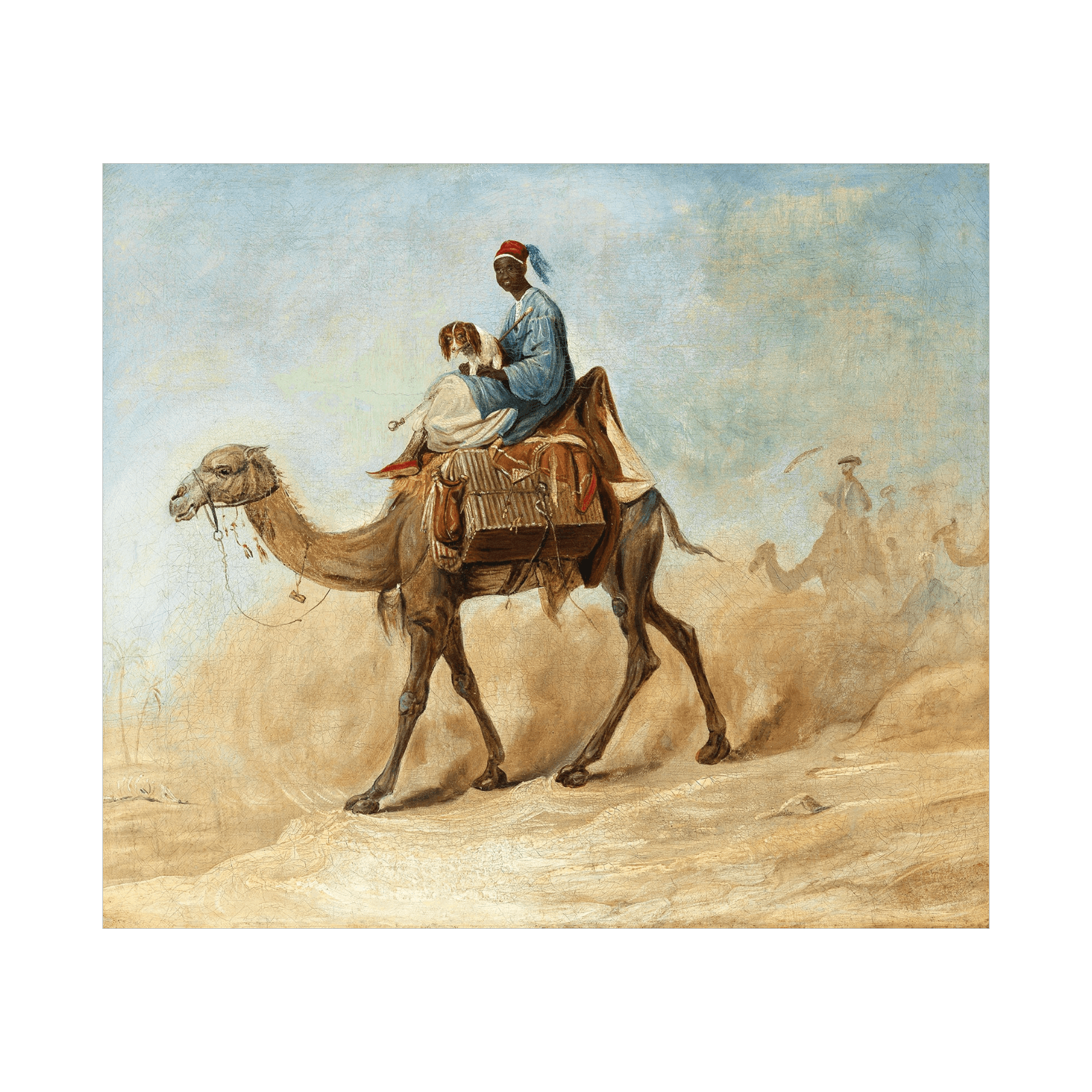 Negev, Sebee al Hel, Johann Hermann Kretzschmer - ArtDeco Canvas