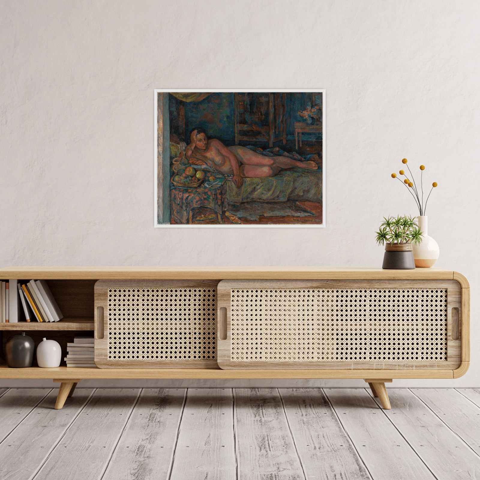 Nude with still life, Wacław Wasowicz - ArtDeco Canvas