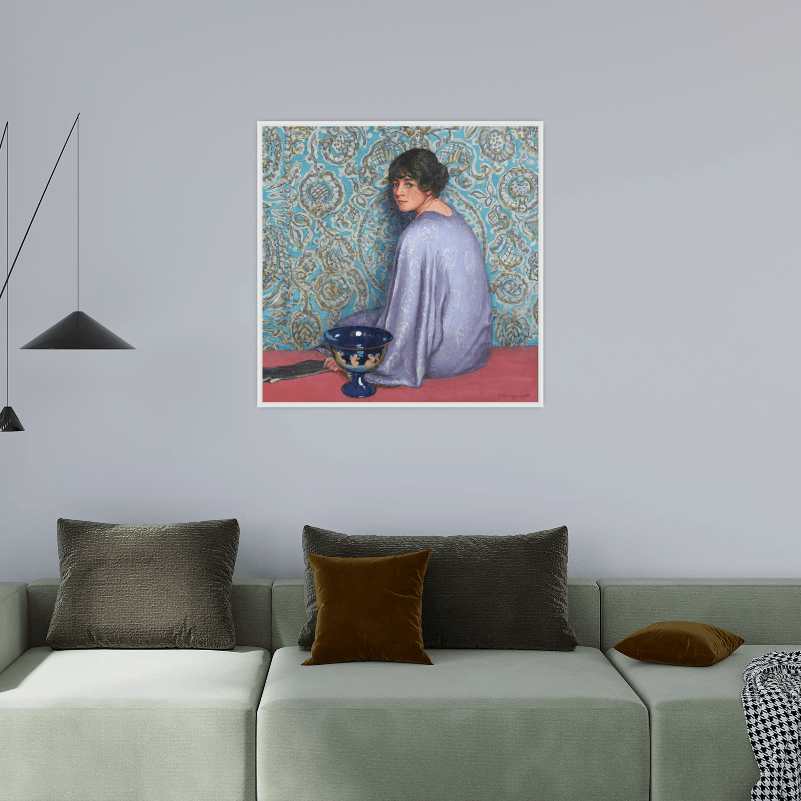 Odette, Ruth Hollingsworth - ArtDeco Canvas