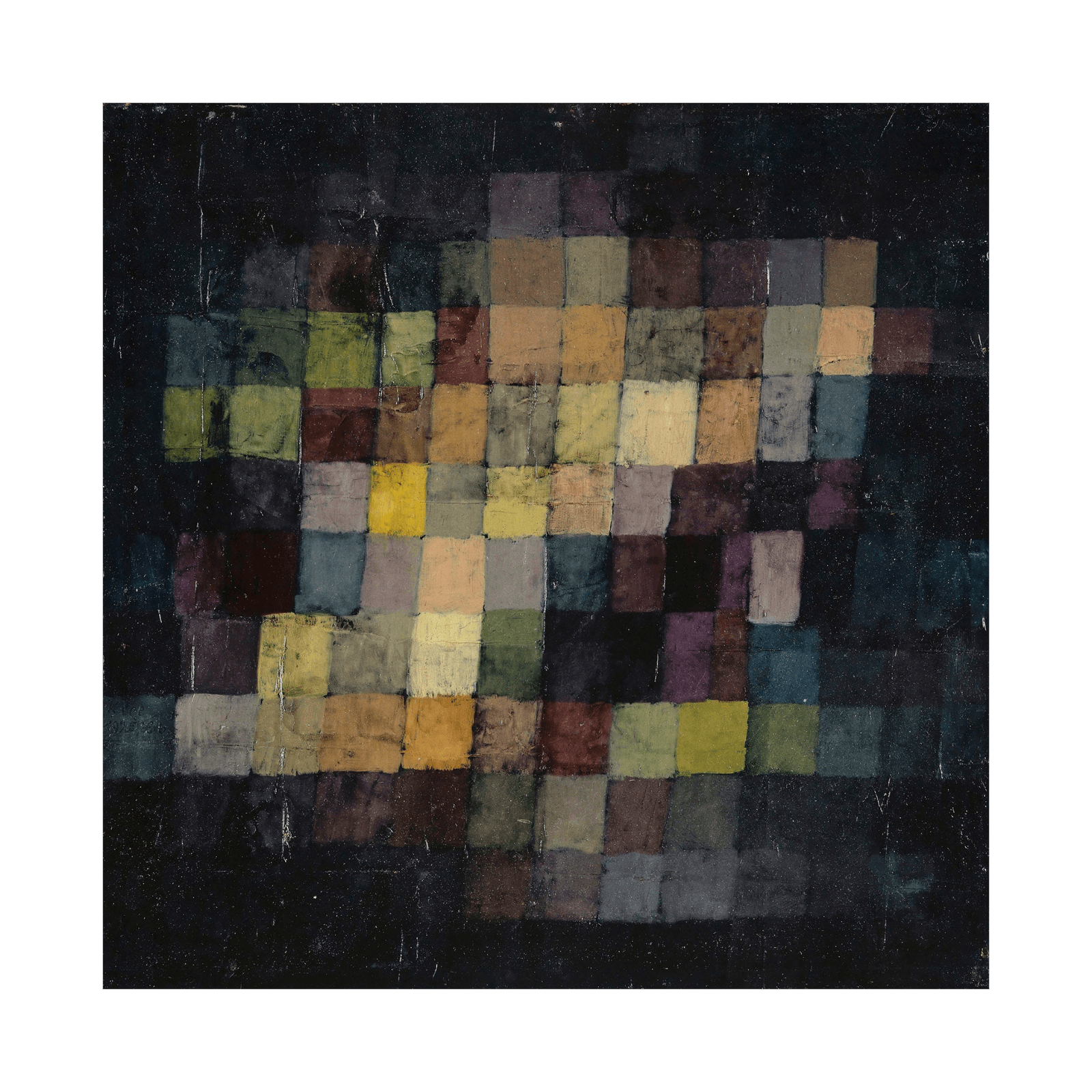 Old sound, Paul Klee - ArtDeco Canvas