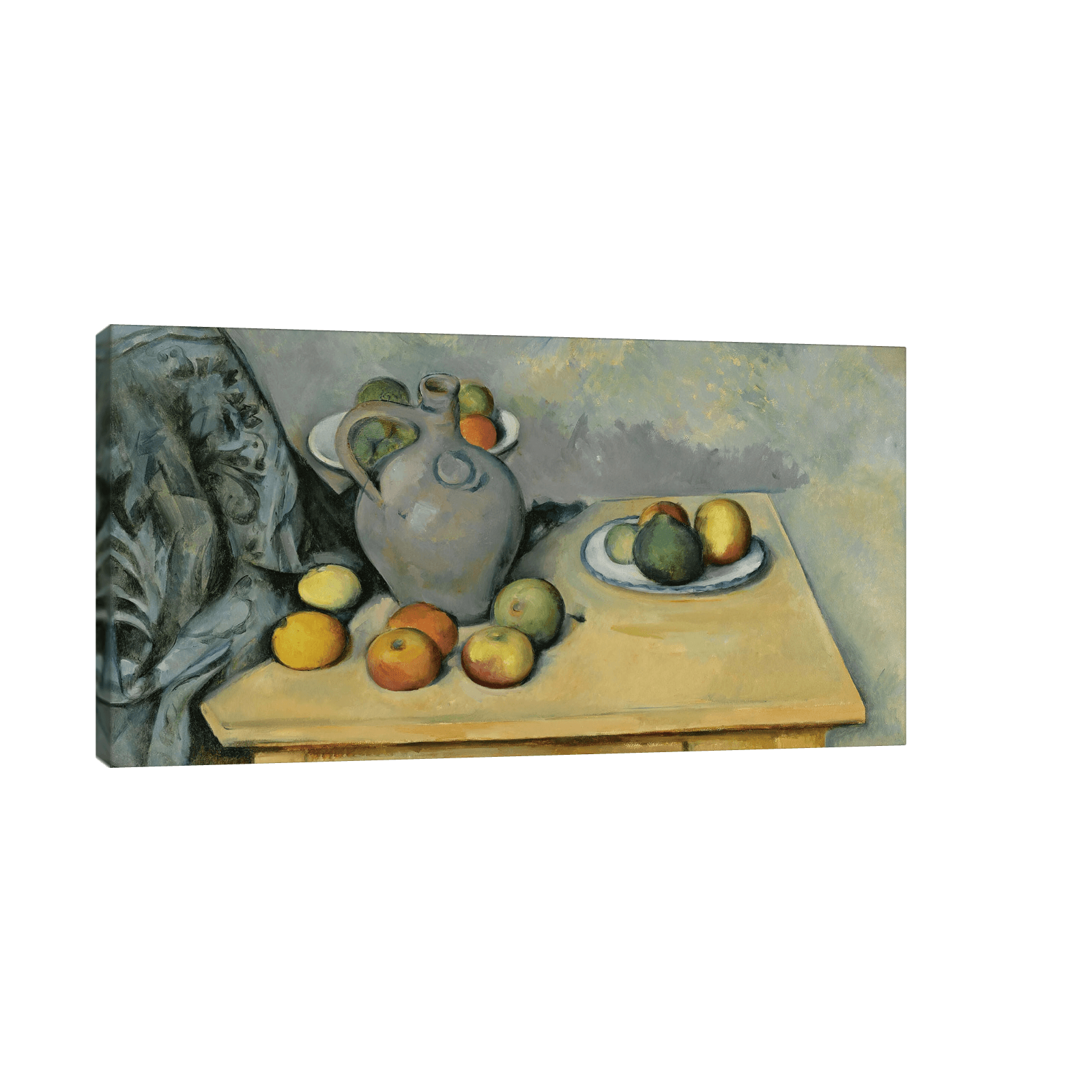 Pichet Et Fruits Sur Une Table, Paul Cézanne - ArtDeco Canvas