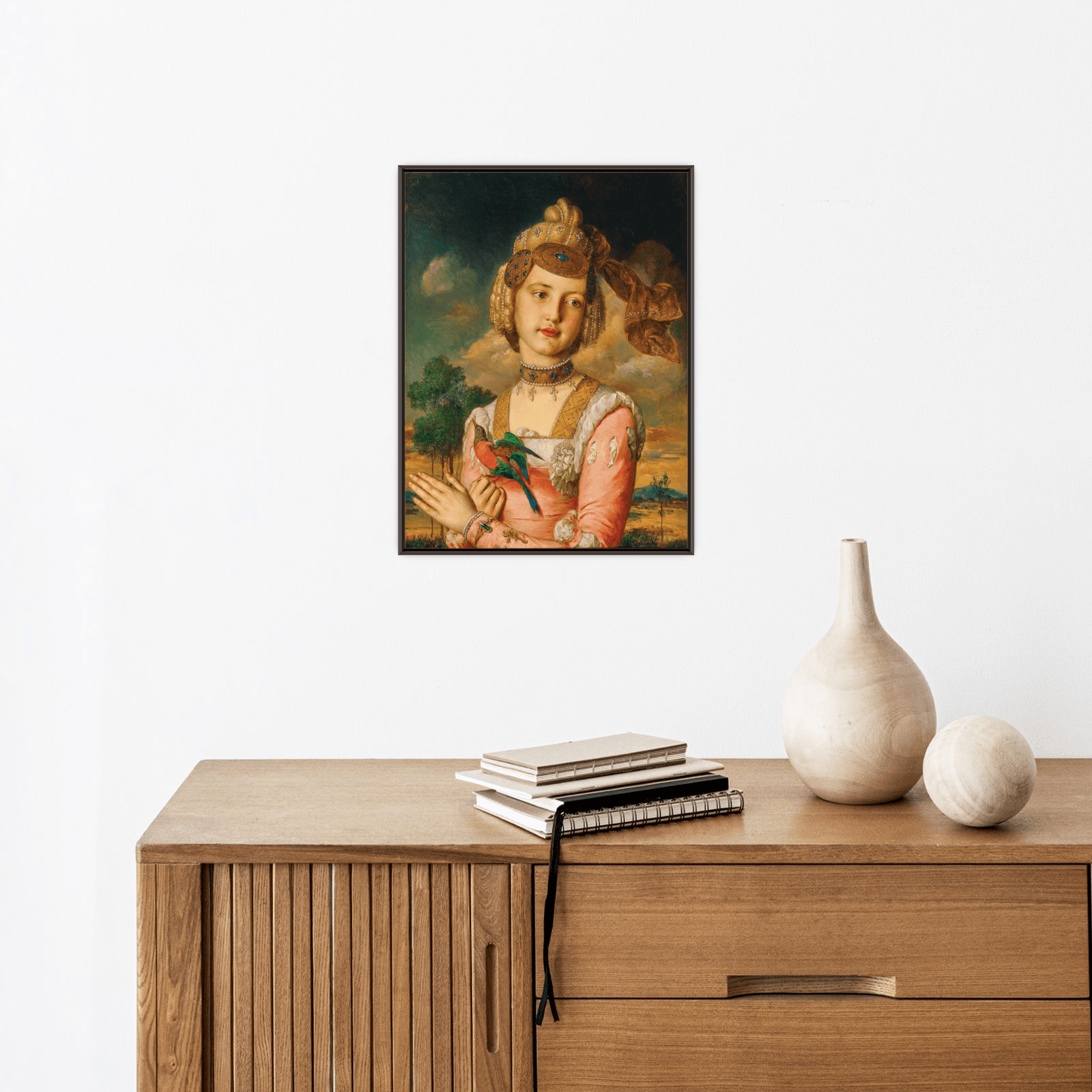 Portrait of Alexandrine, Johann Baptist Reiter - ArtDeco Canvas