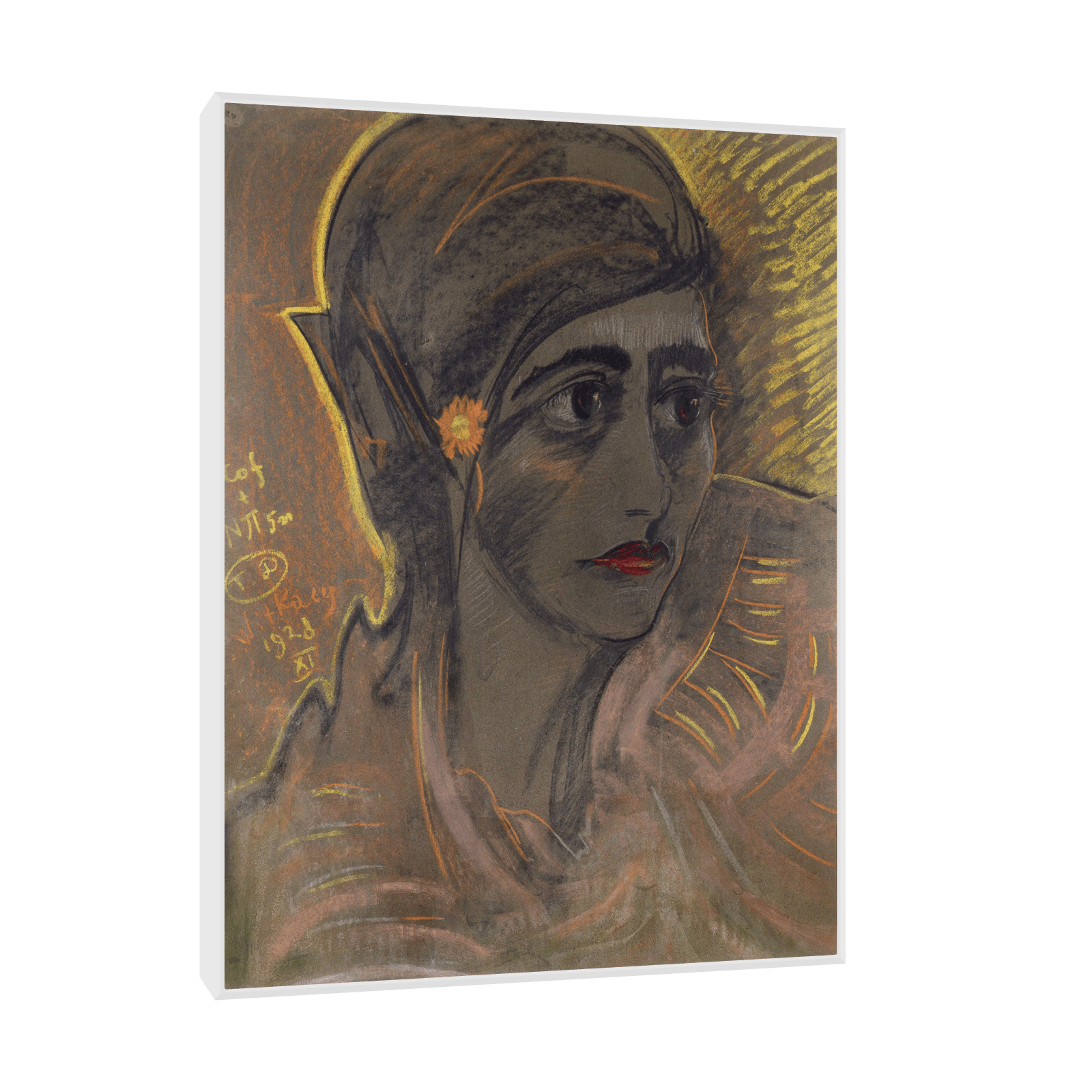Portrait of Irena, Stanisław Ignacy Witkiewicz - ArtDeco Canvas