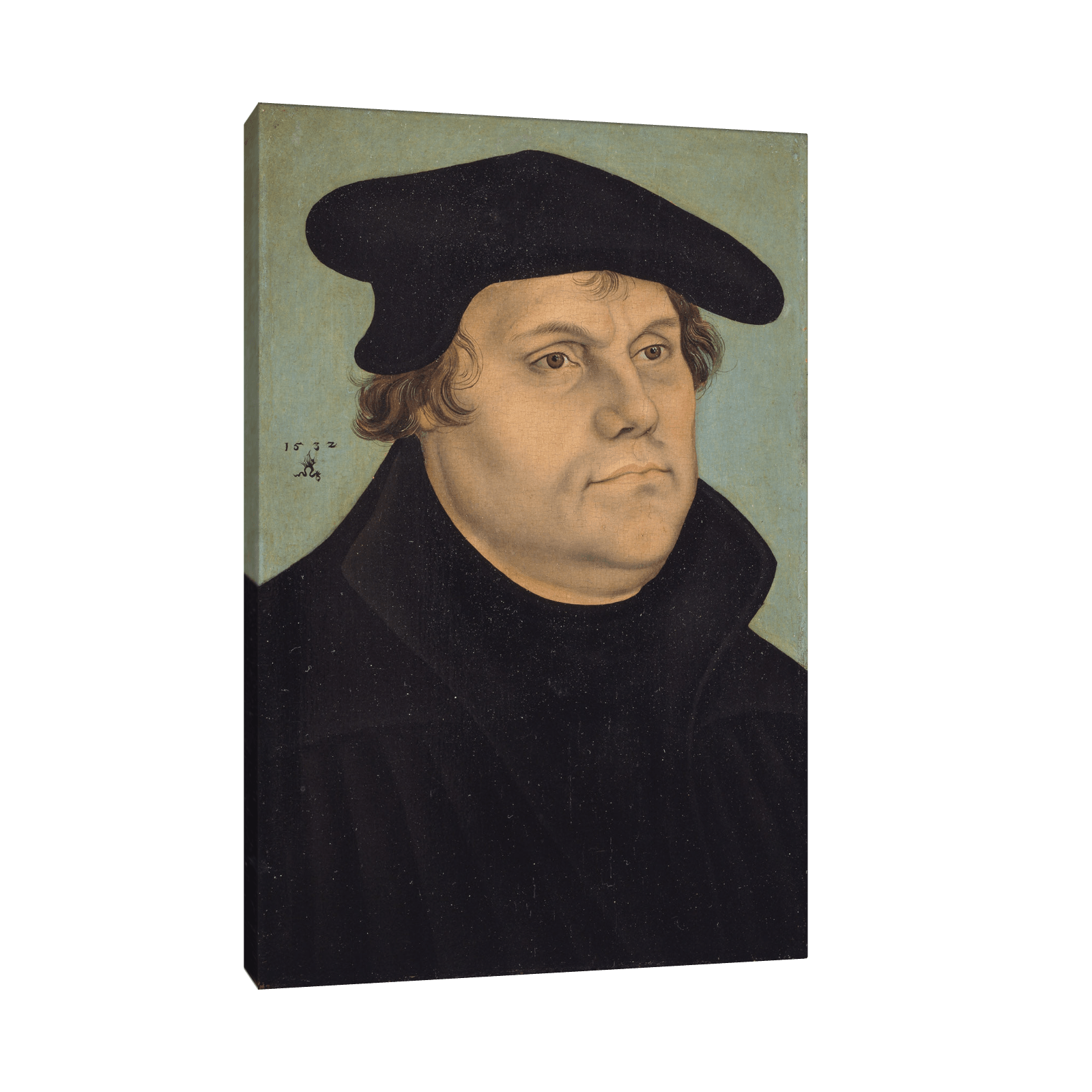 Portrait of Martin Luther, Lucas Cranach the Elder - ArtDeco Canvas
