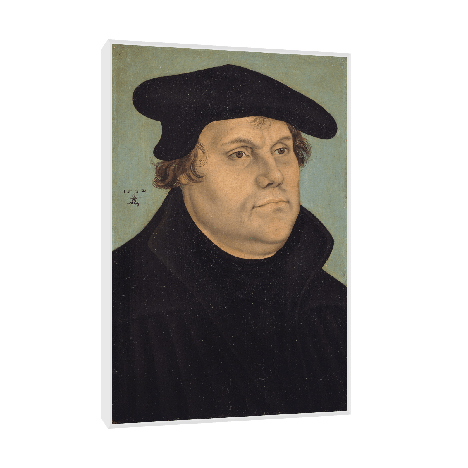 Portrait of Martin Luther, Lucas Cranach the Elder - ArtDeco Canvas