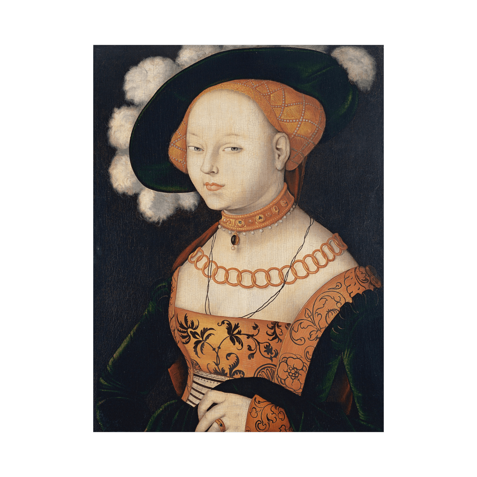 Portrait of a Lady, Hans Baldung - ArtDeco Canvas