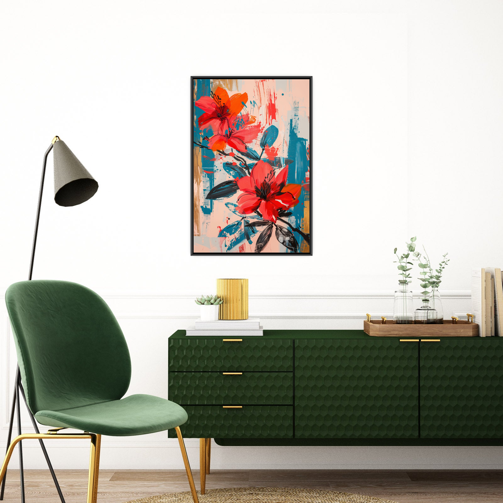 Red flowers