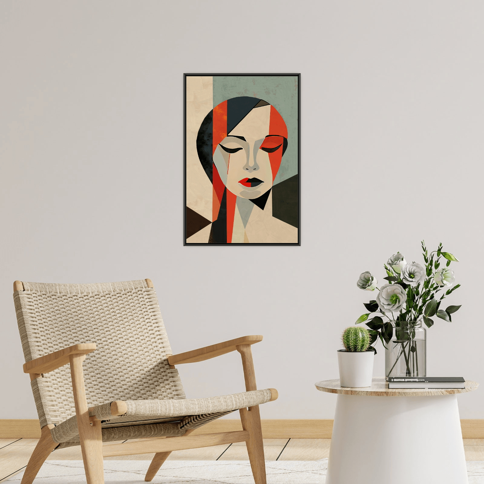 Red portrait