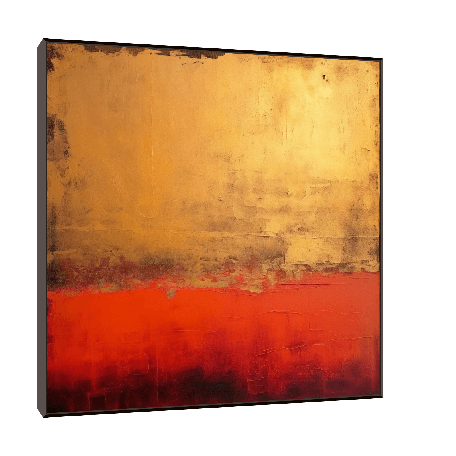 Red reflection - ArtDeco Canvas